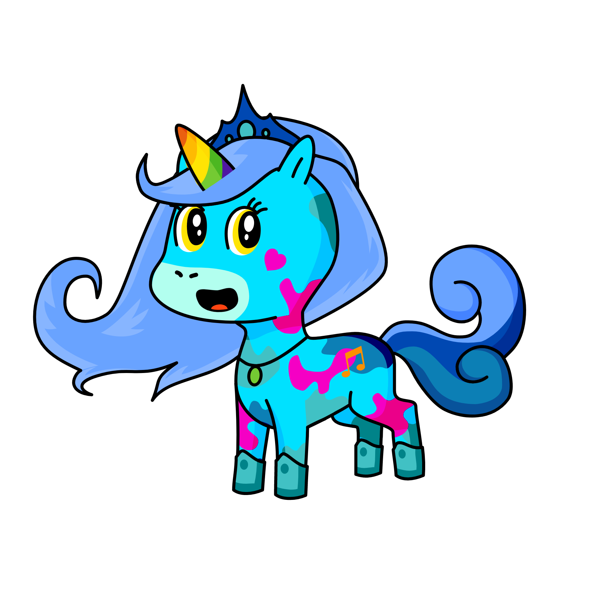 Arieanna, the unicorn