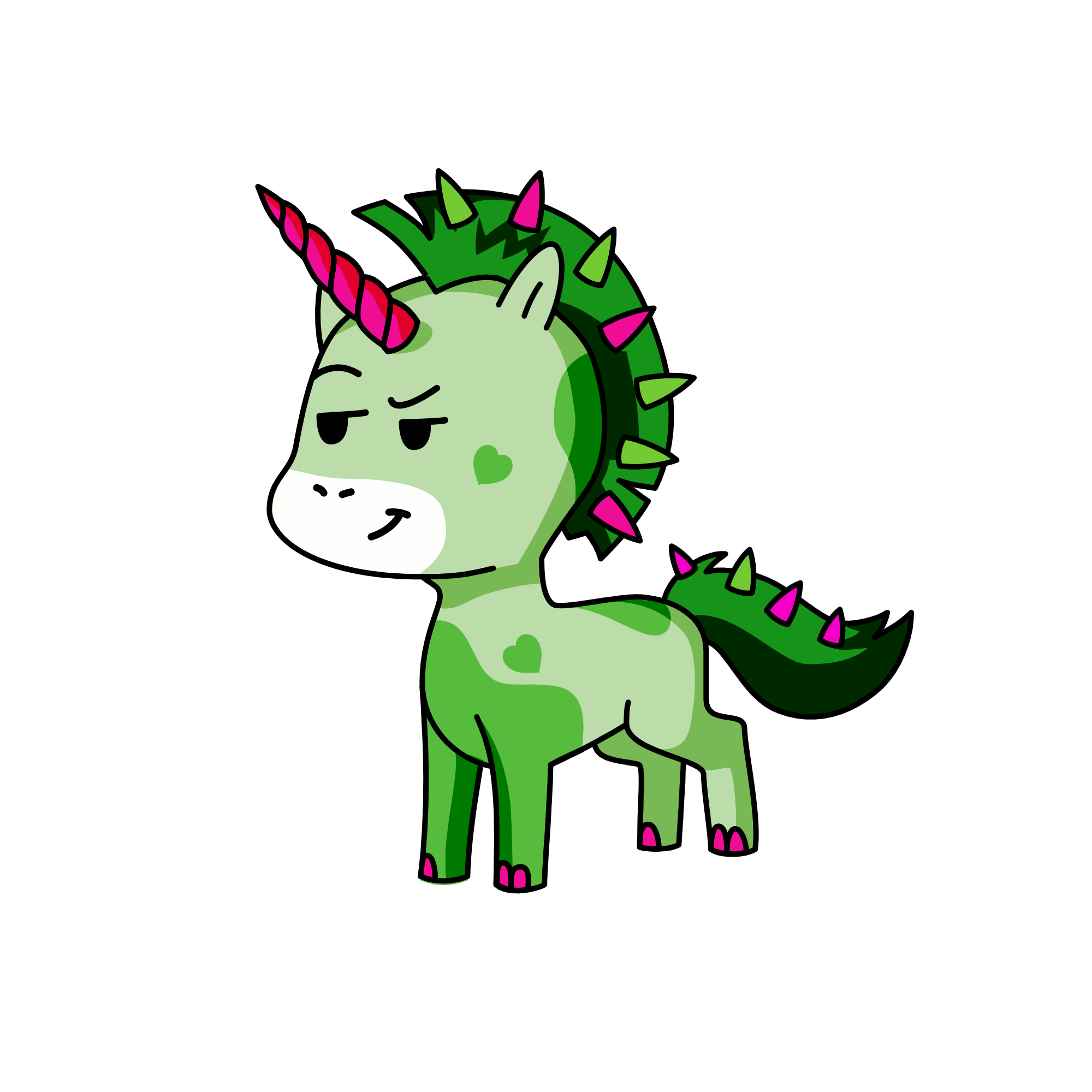 NoelUgly, the unicorn