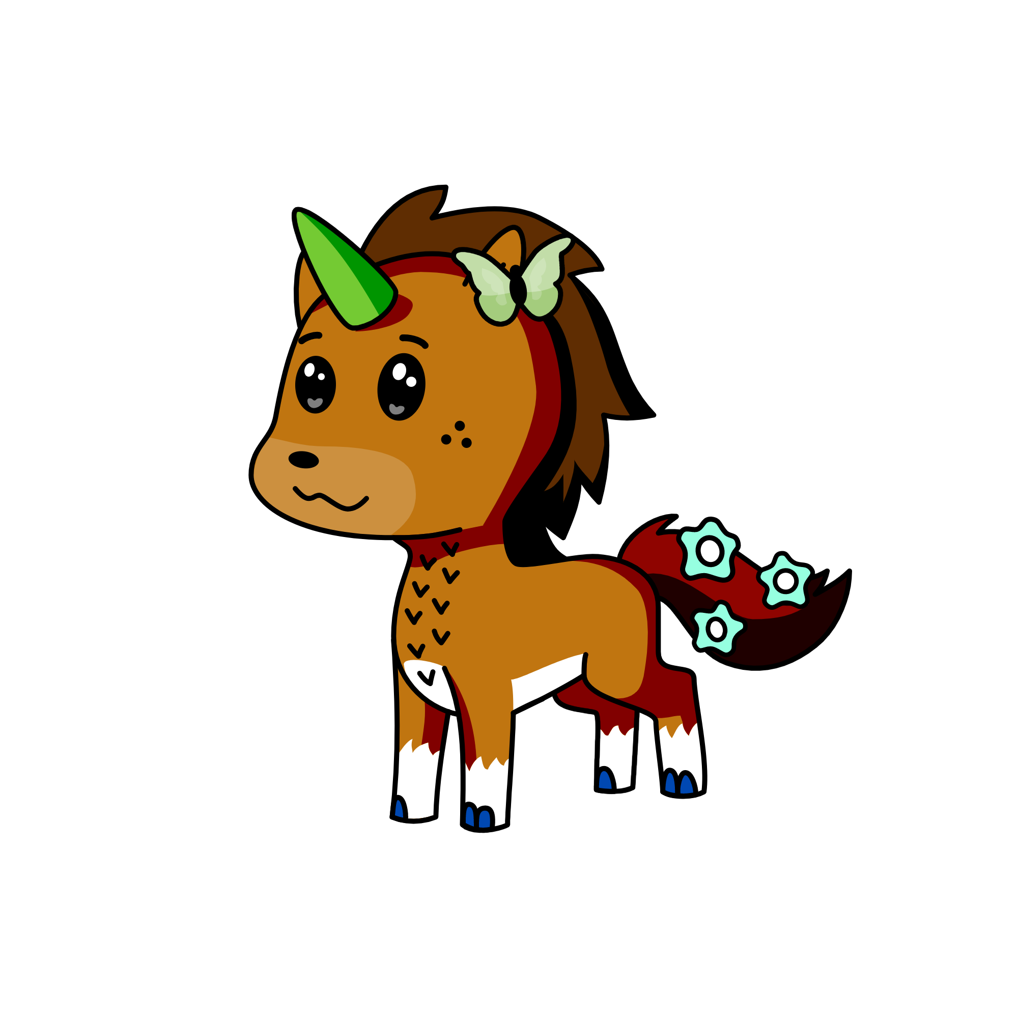 Deer Baby, the unicorn