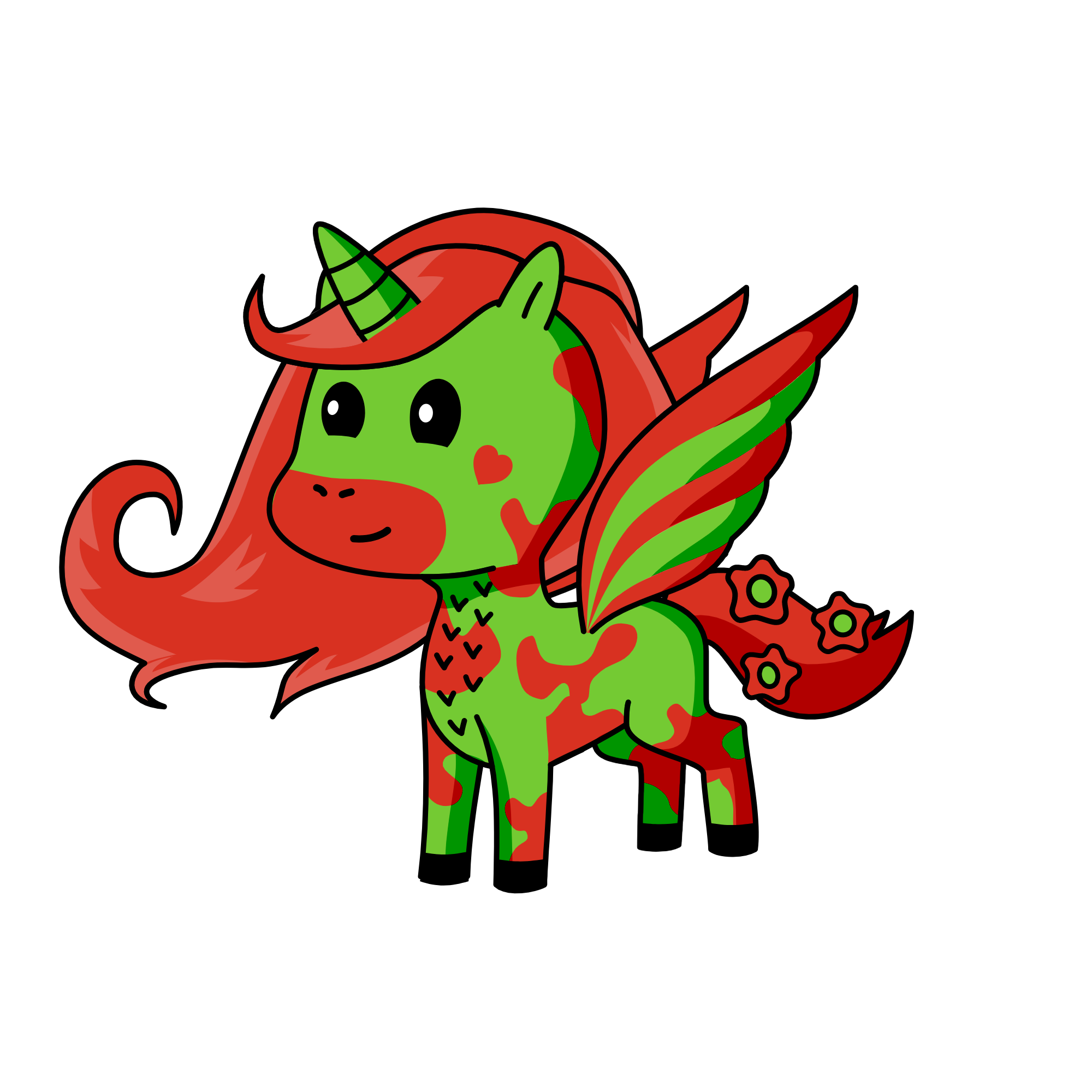 Holly, the unicorn
