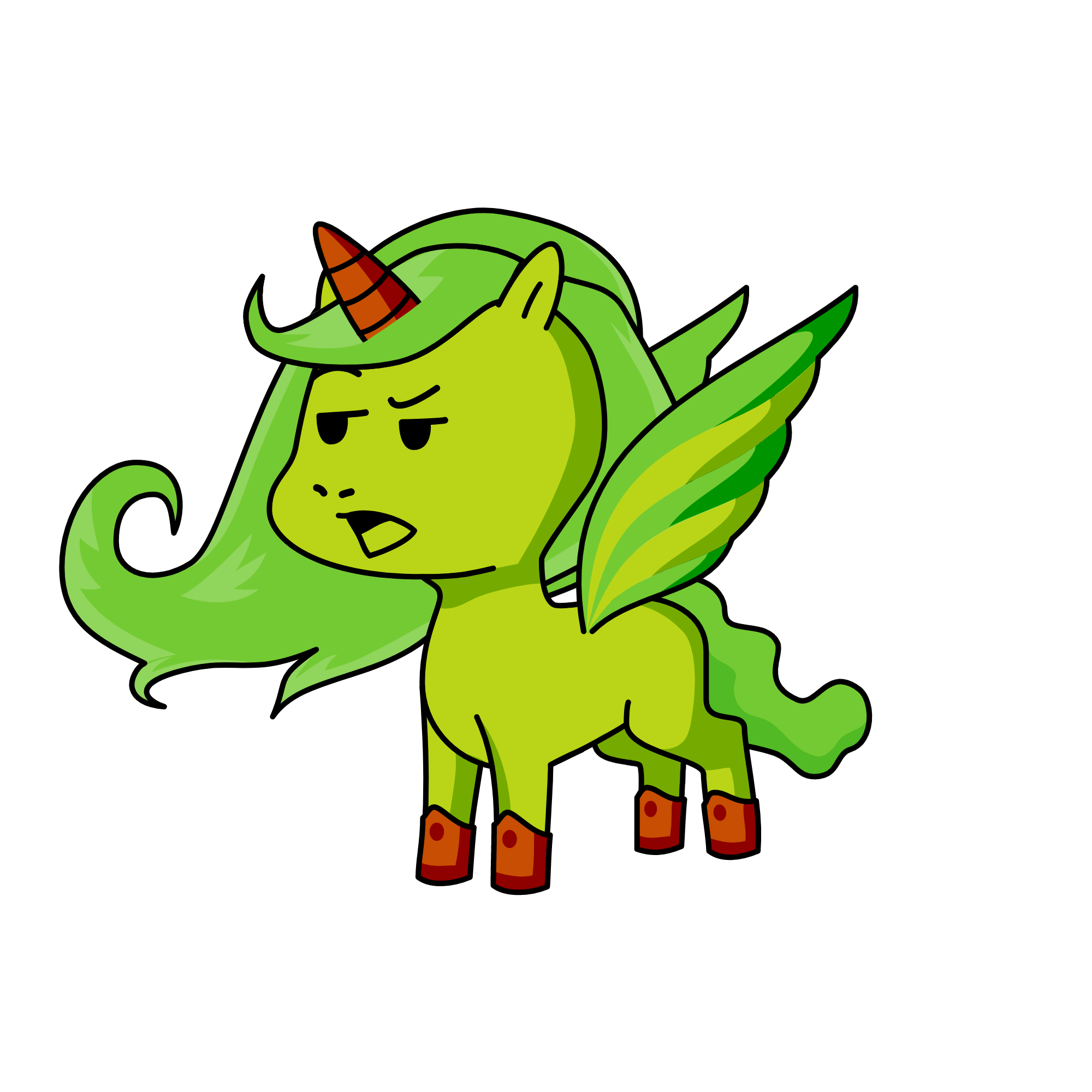 How do you get a ice cream horn?, the unicorn