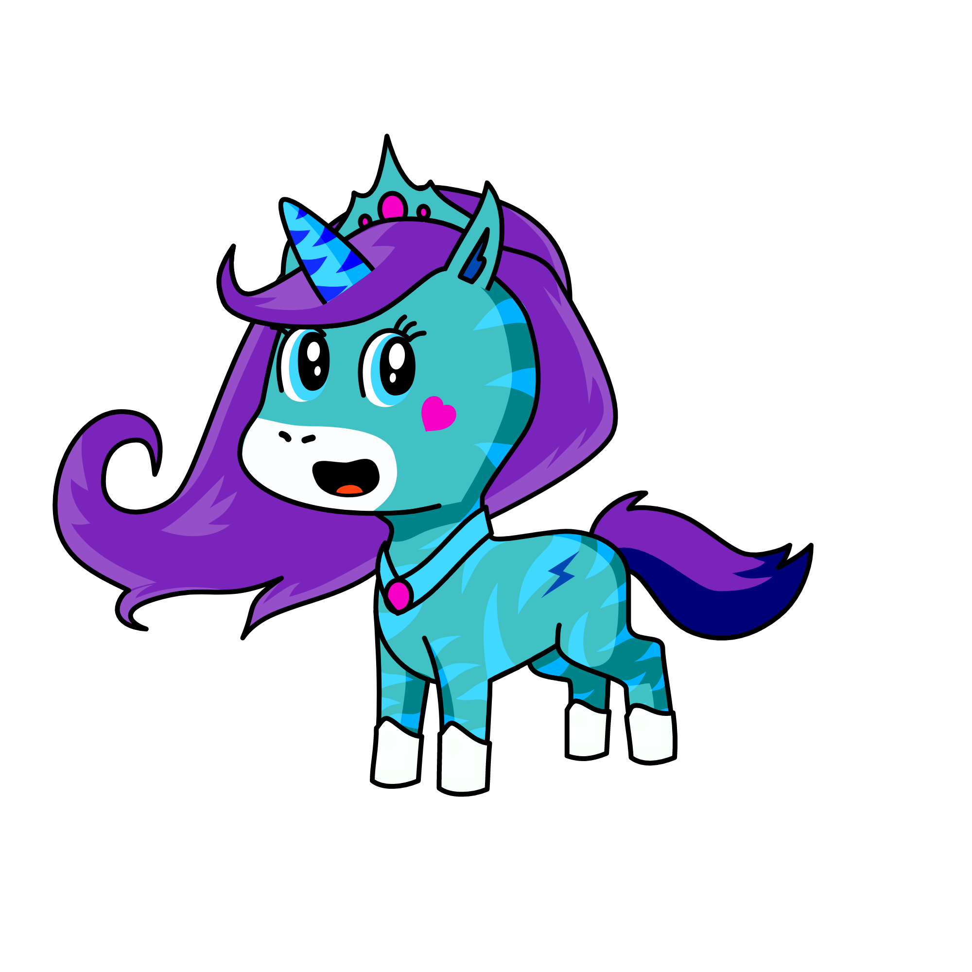 nevinha, the unicorn