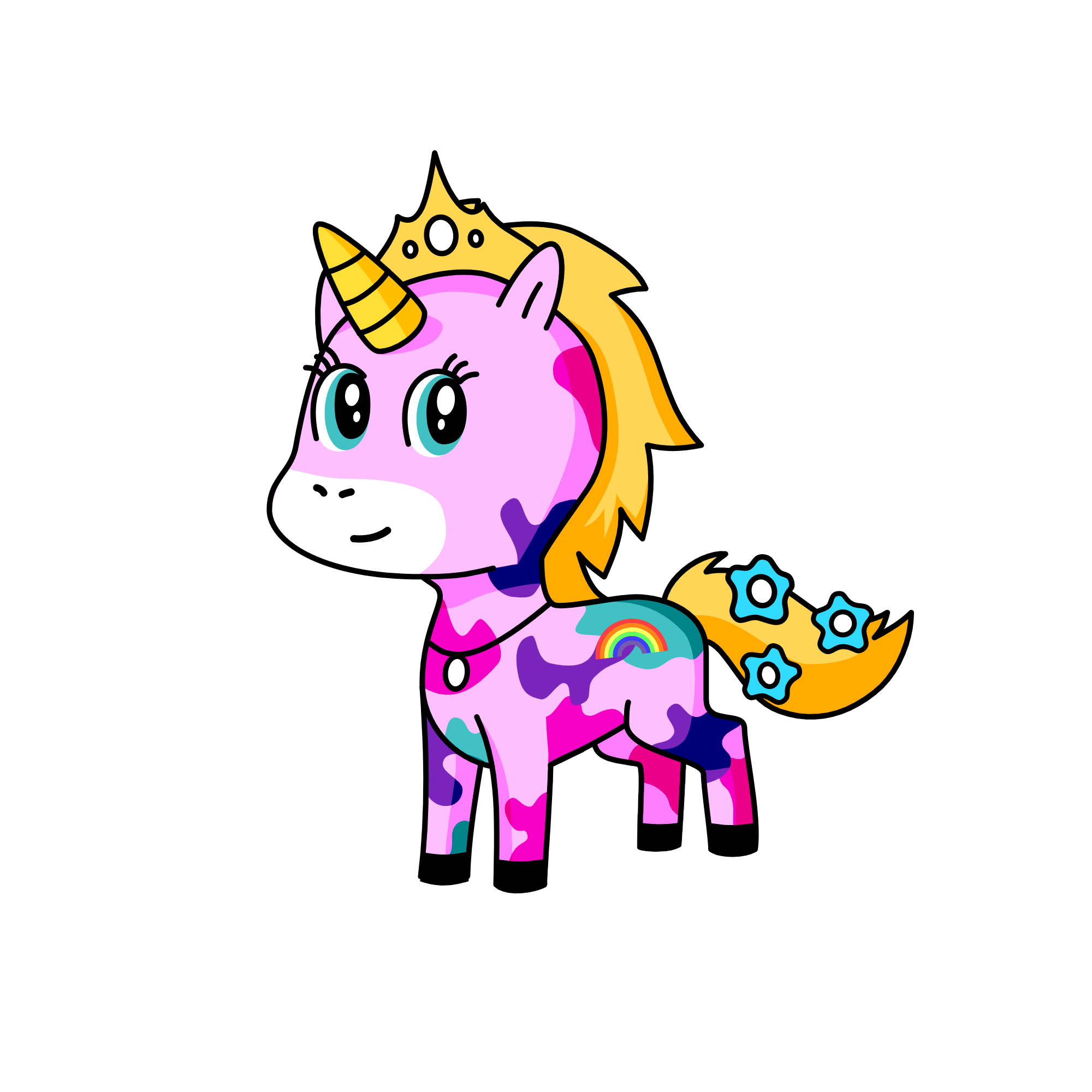 princess, the unicorn