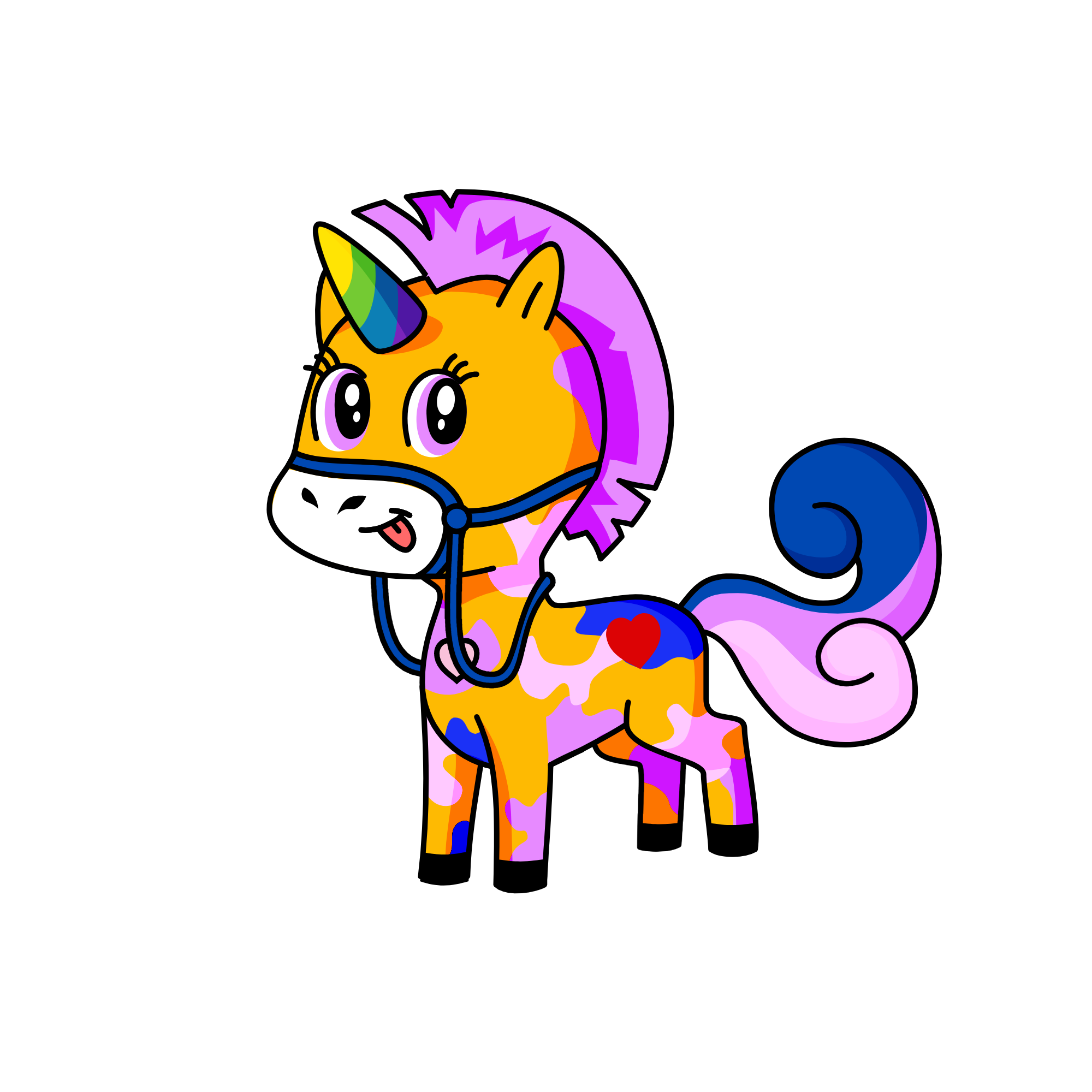 Mimi, the unicorn
