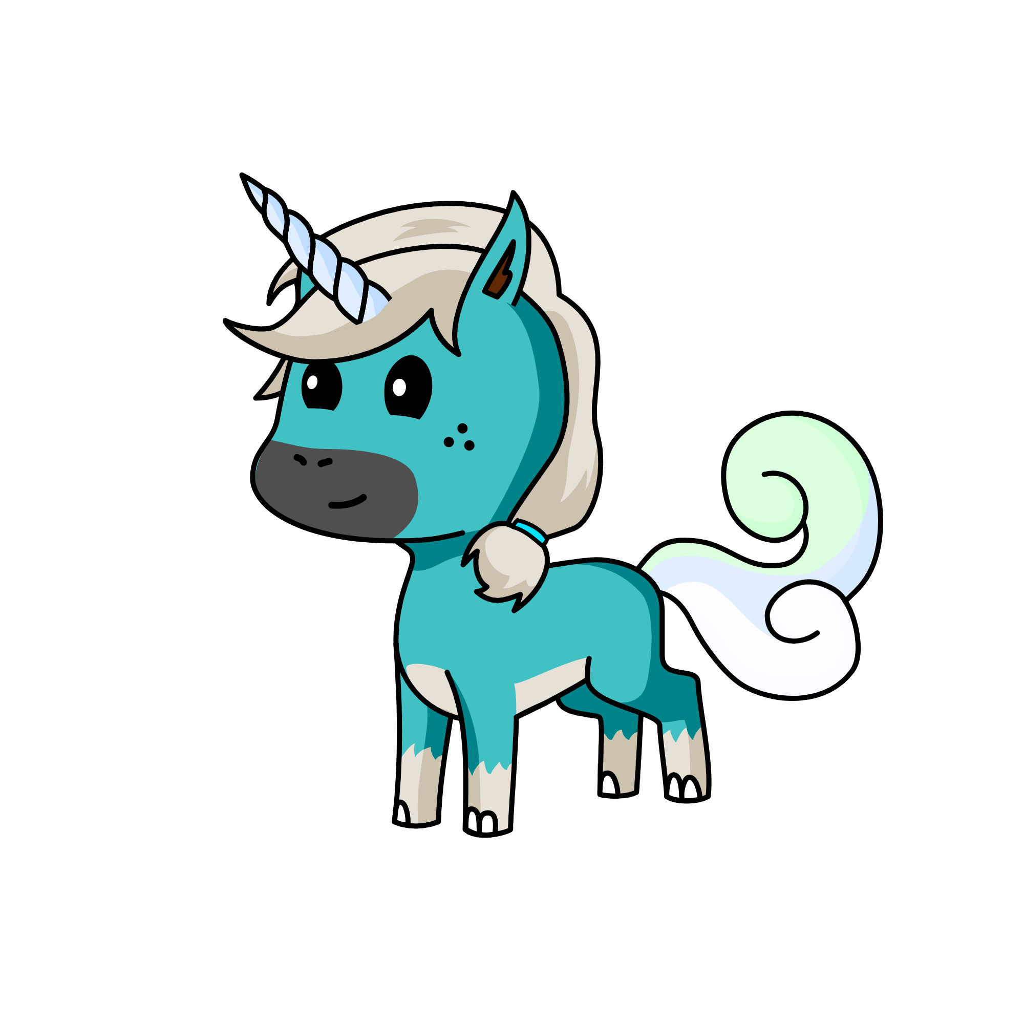 Aqua the Great Water Unicorn, the unicorn