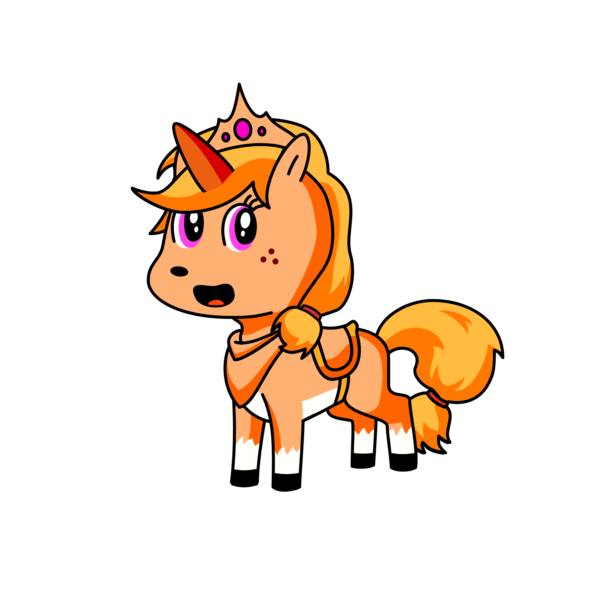 Applejack, the unicorn