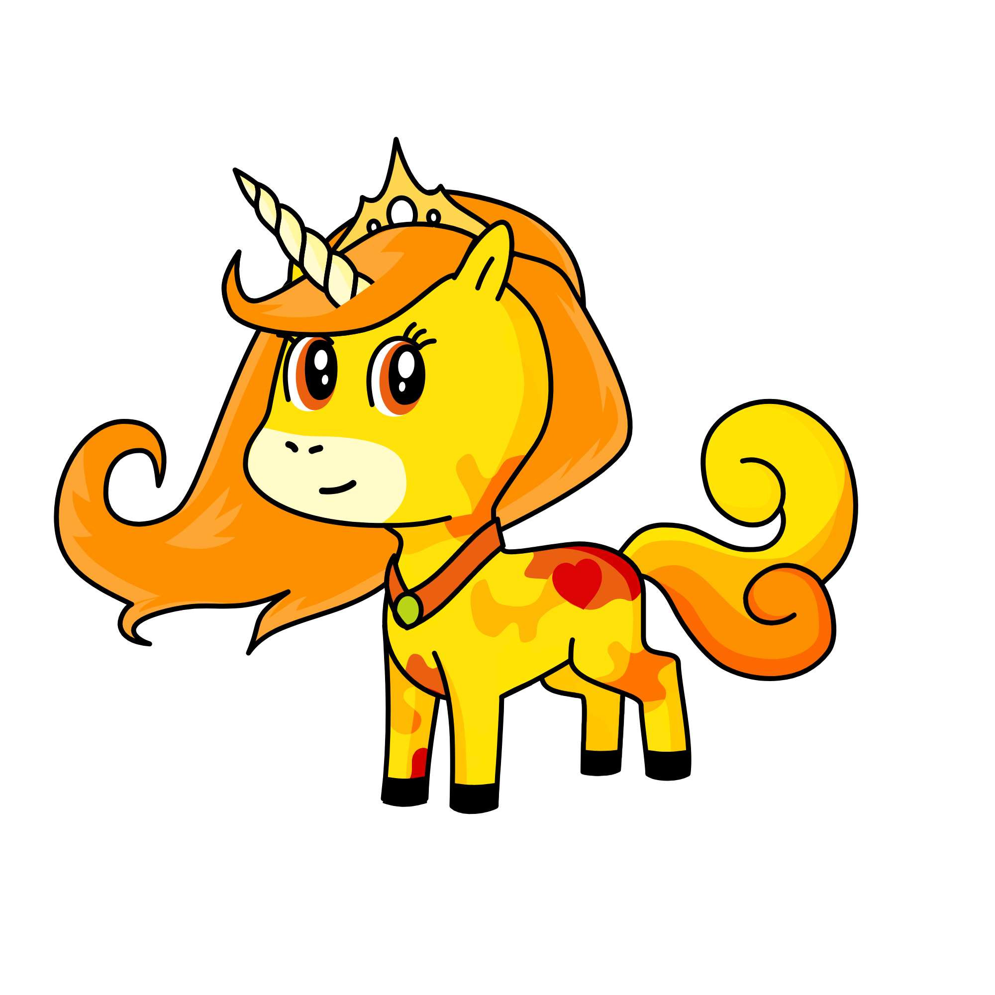Sunny, the unicorn