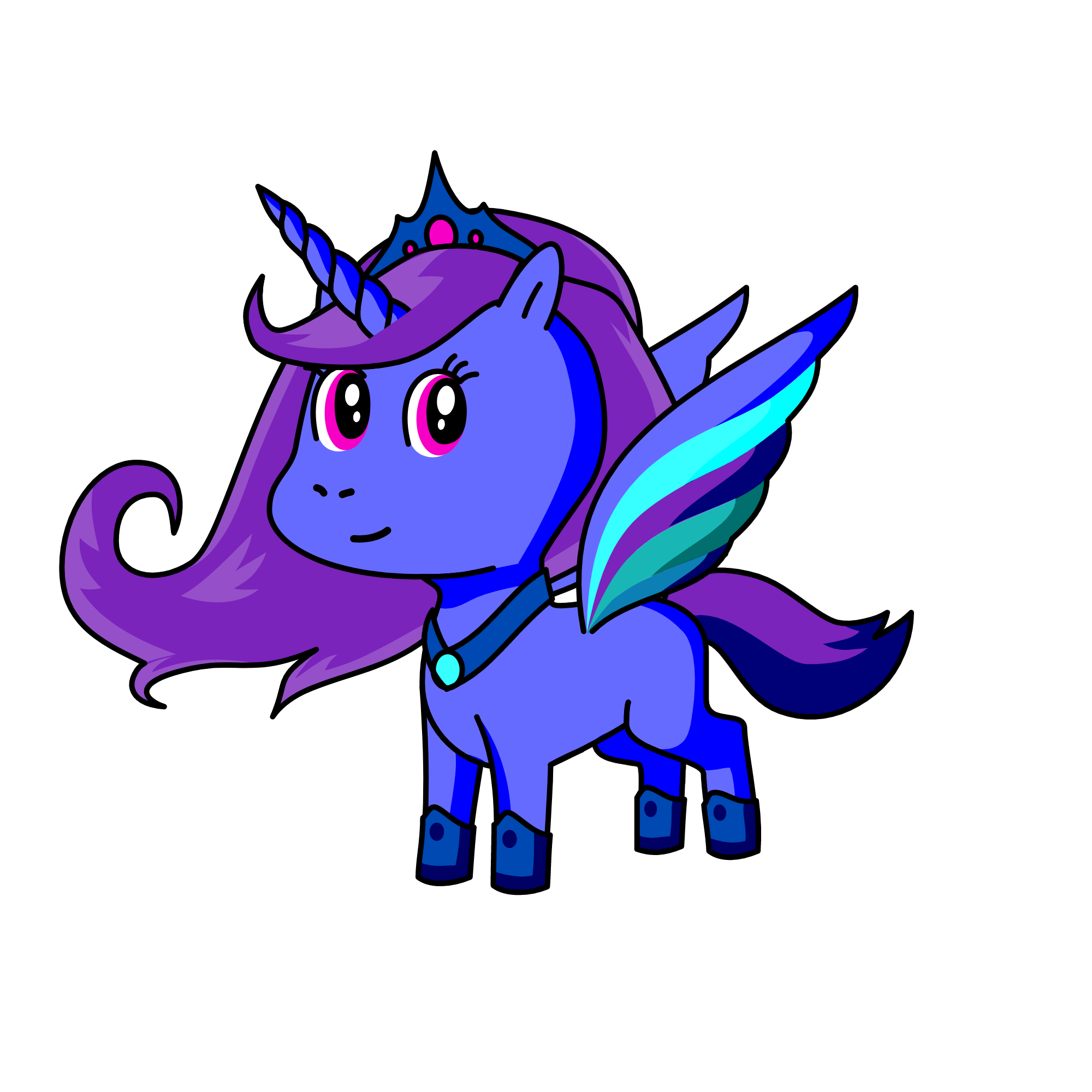 shooting star, the unicorn