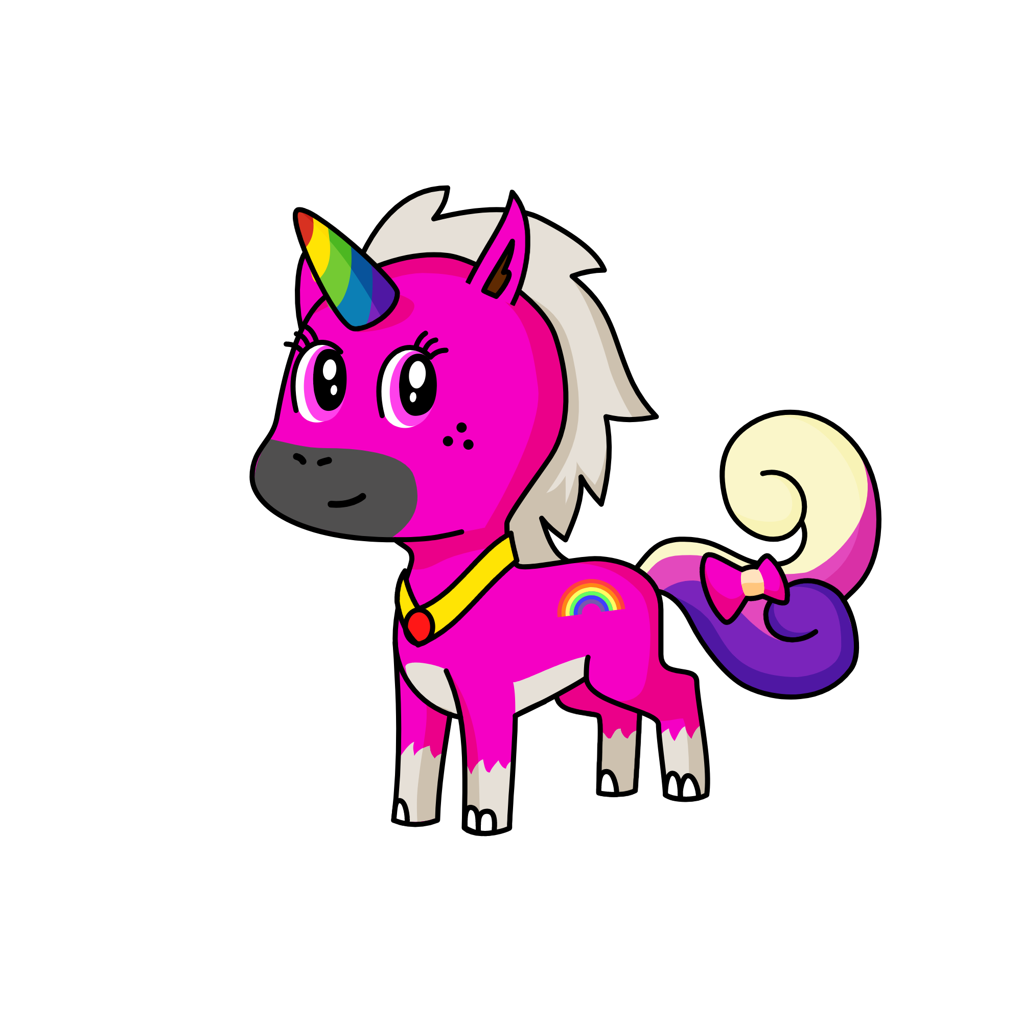 Corny, the unicorn
