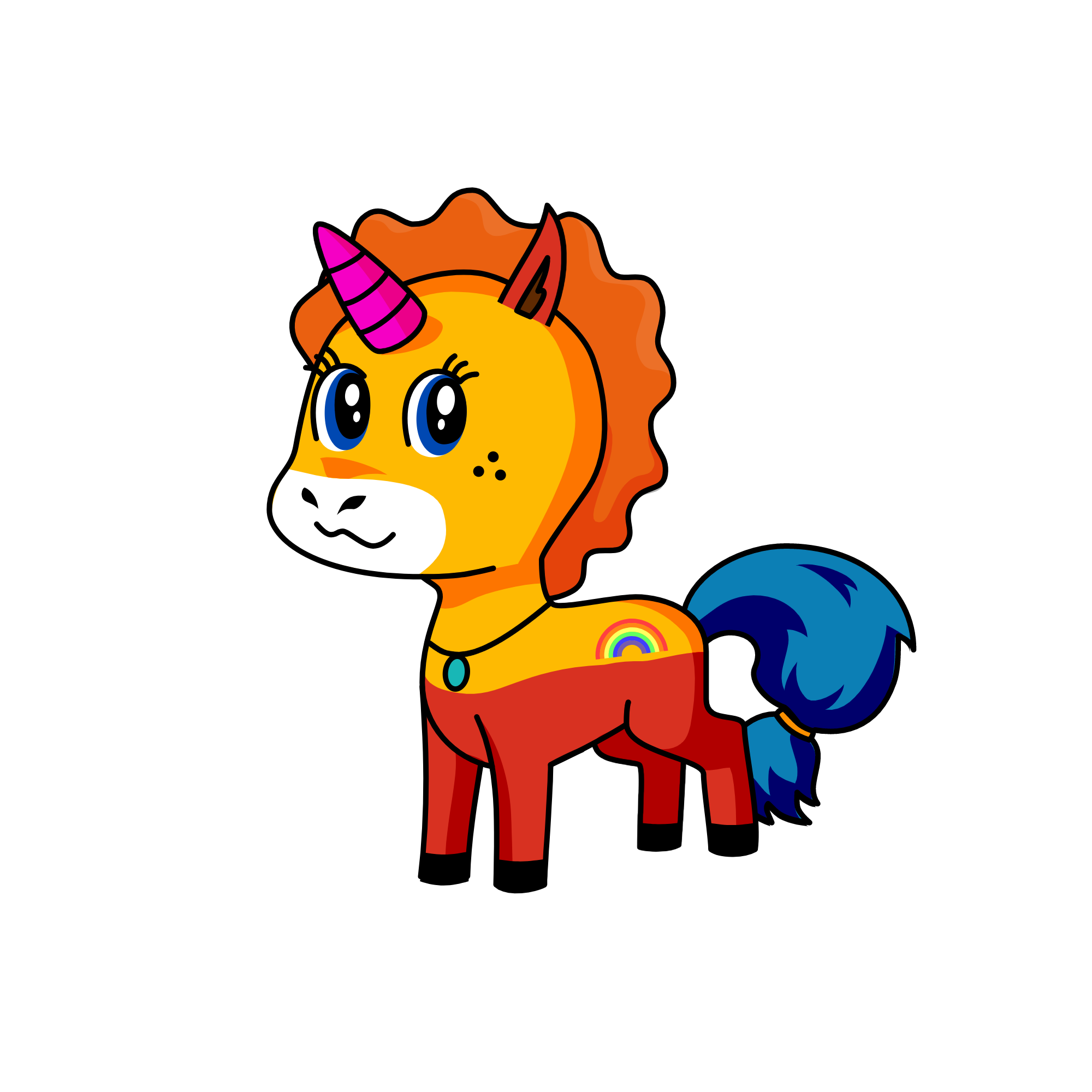 flower, the unicorn
