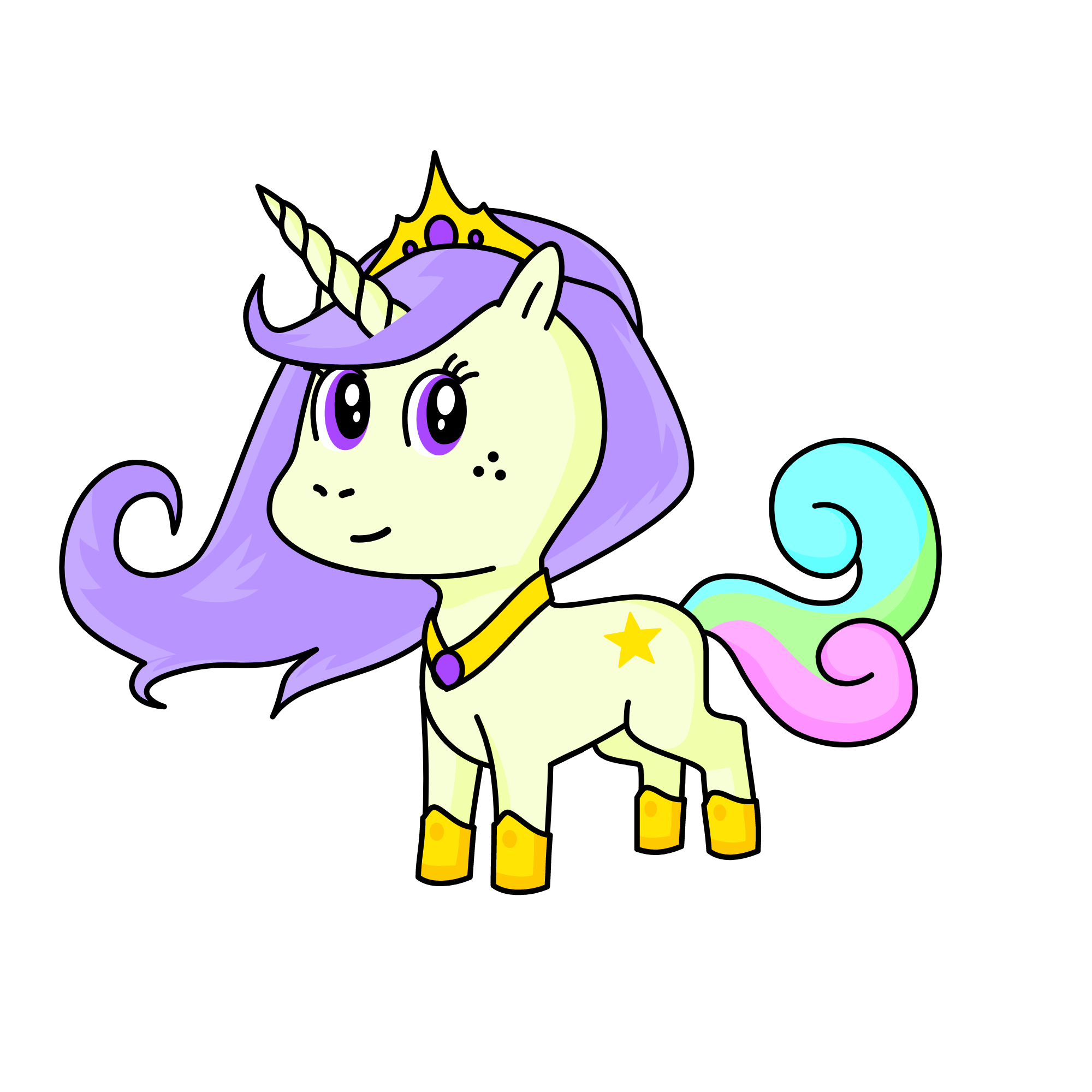 Sunny, the unicorn
