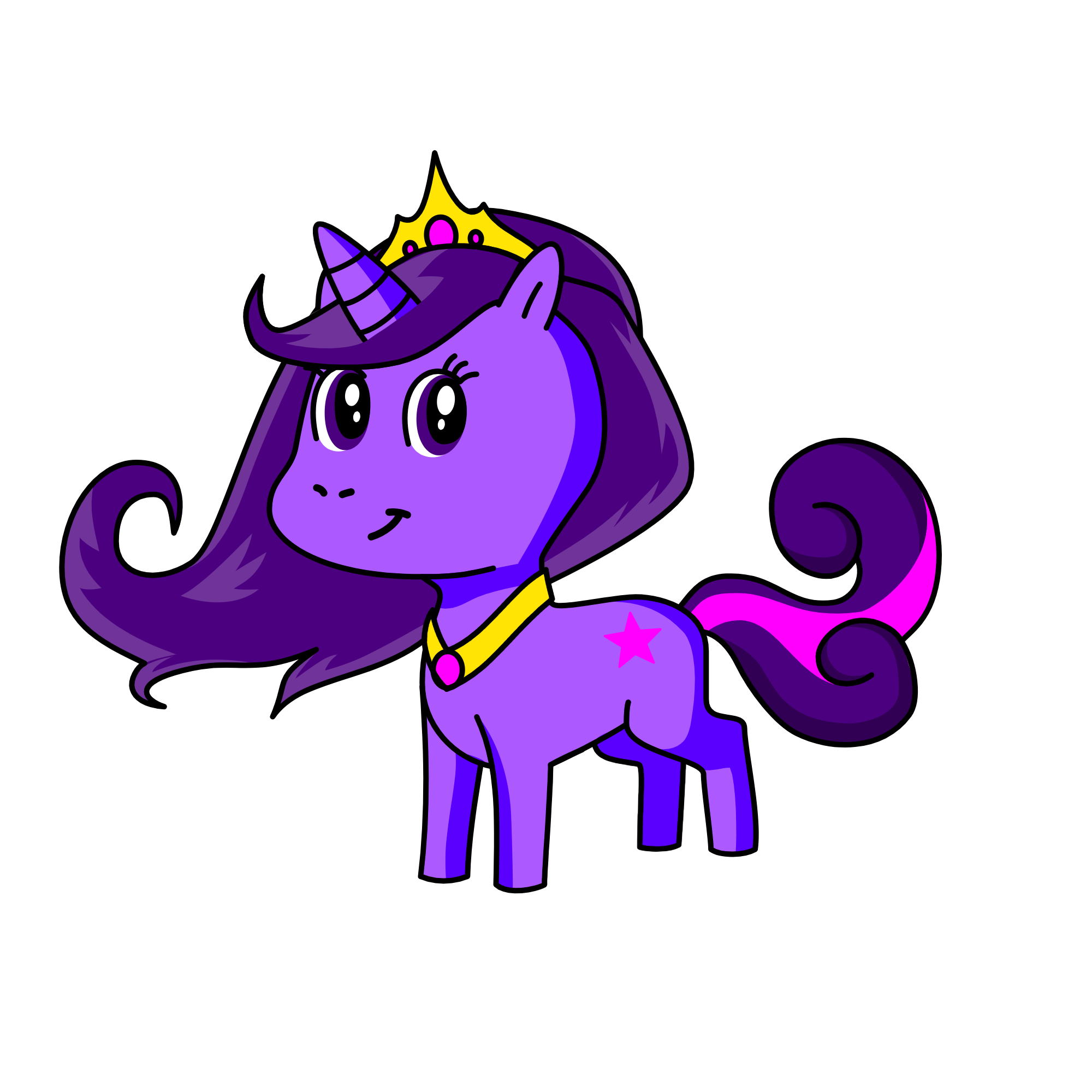 Sparkle, the unicorn