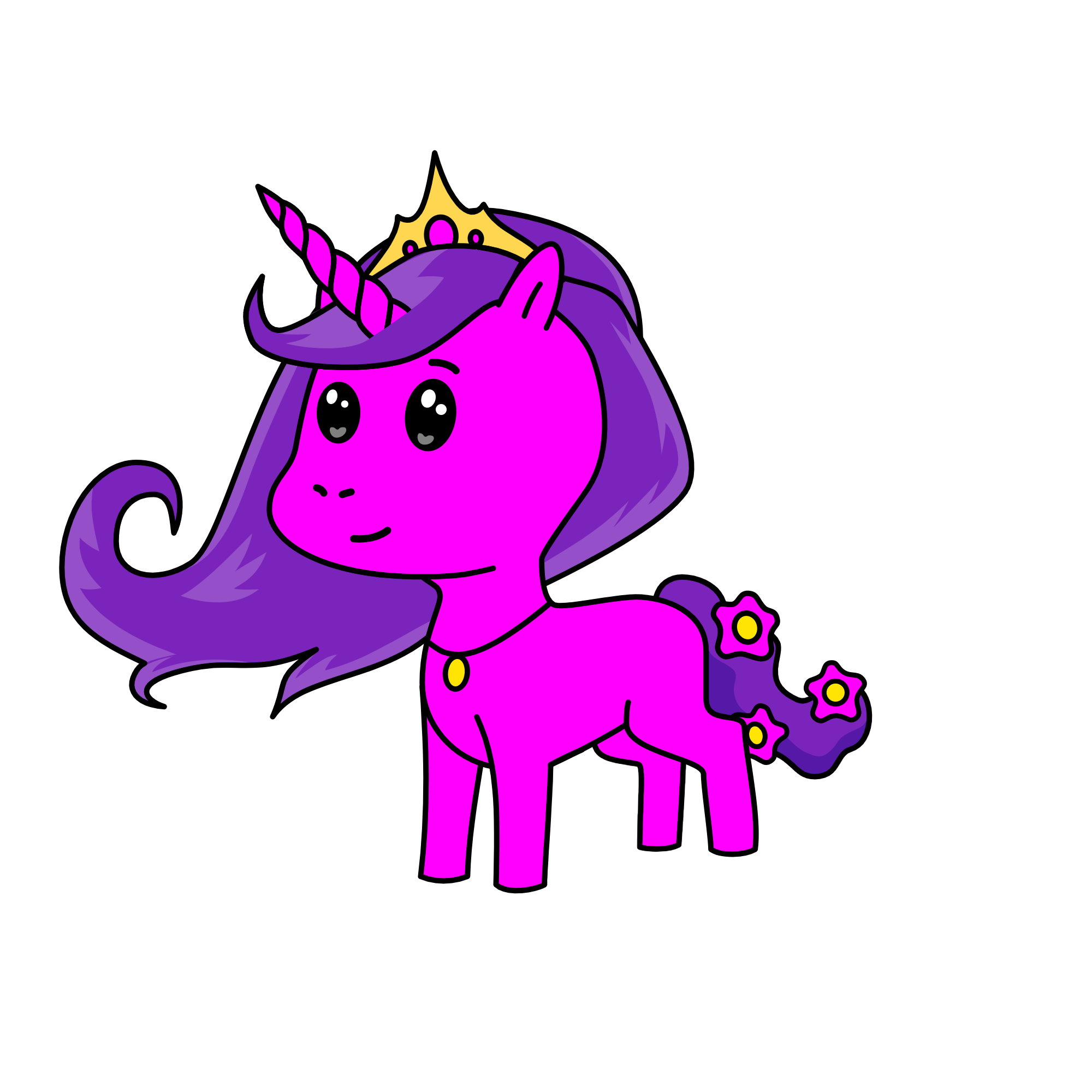 Lilly, the unicorn