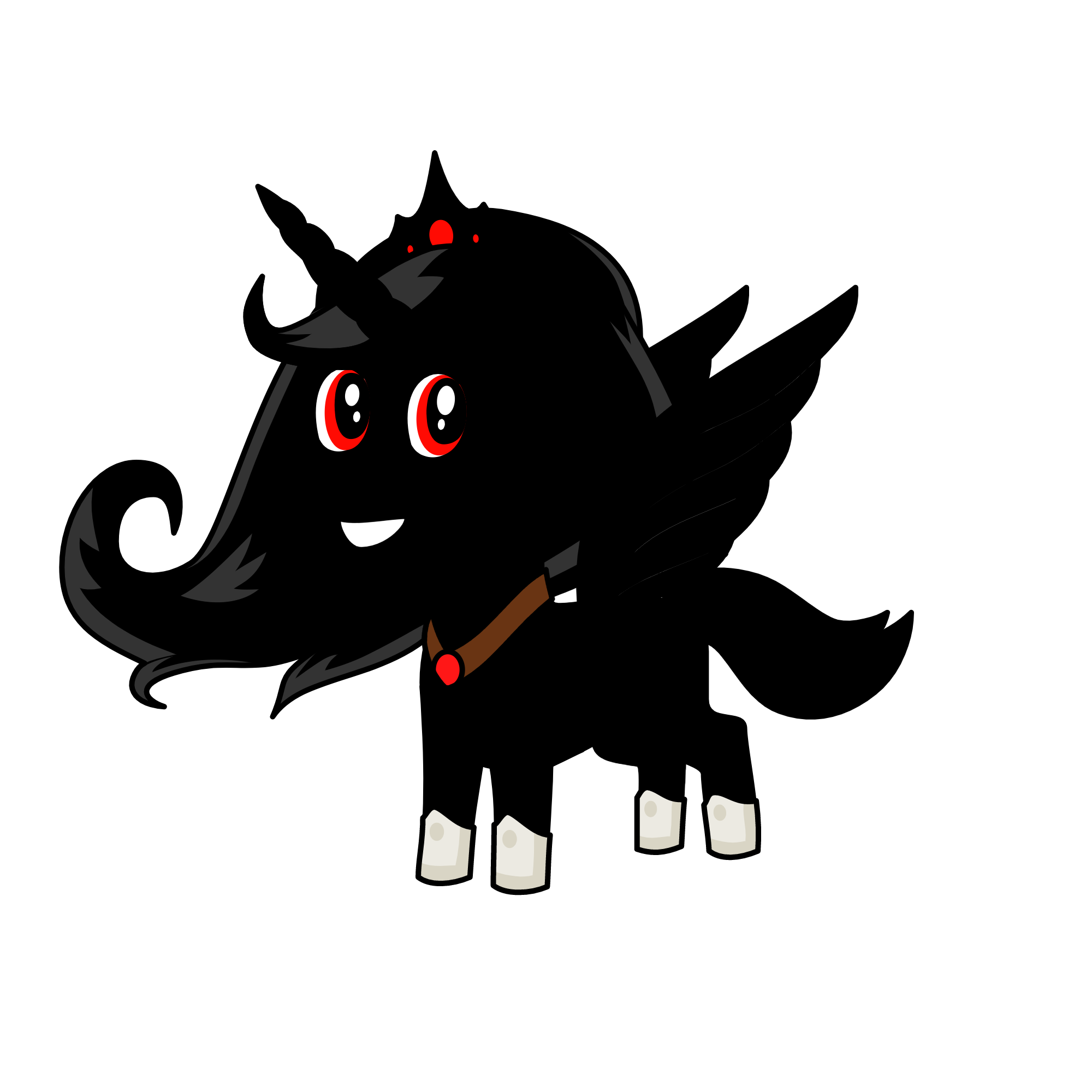King Shadow , the unicorn