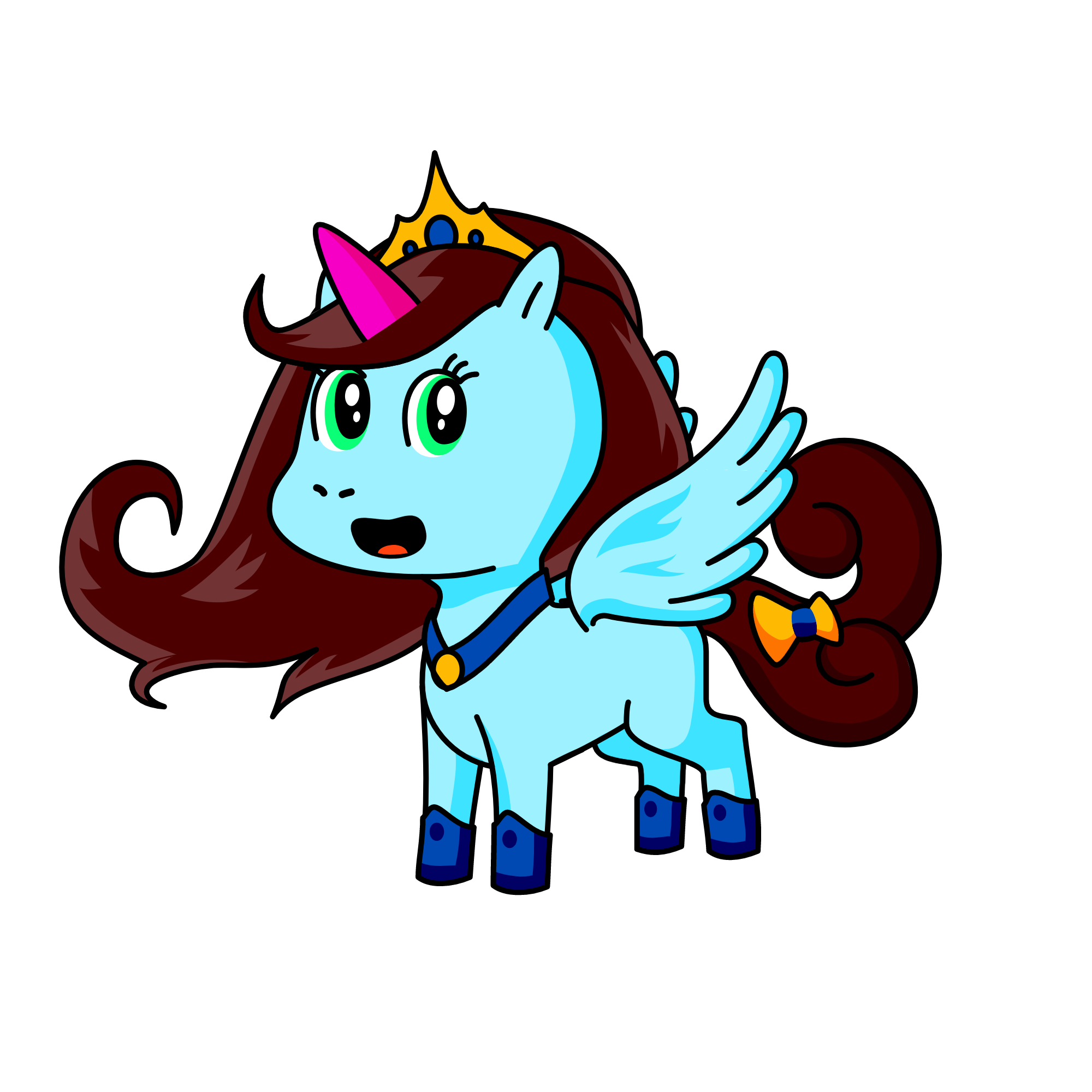 Princesses Rey, the unicorn