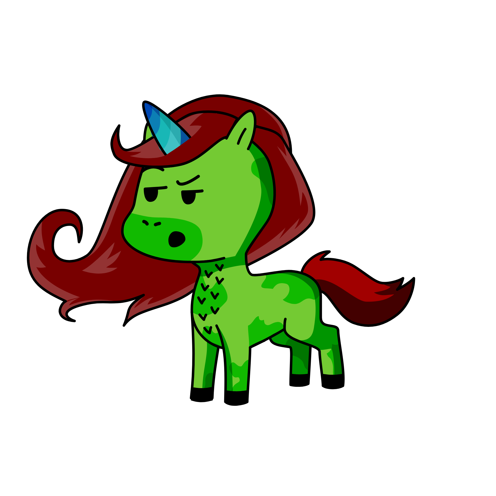 bread, the unicorn