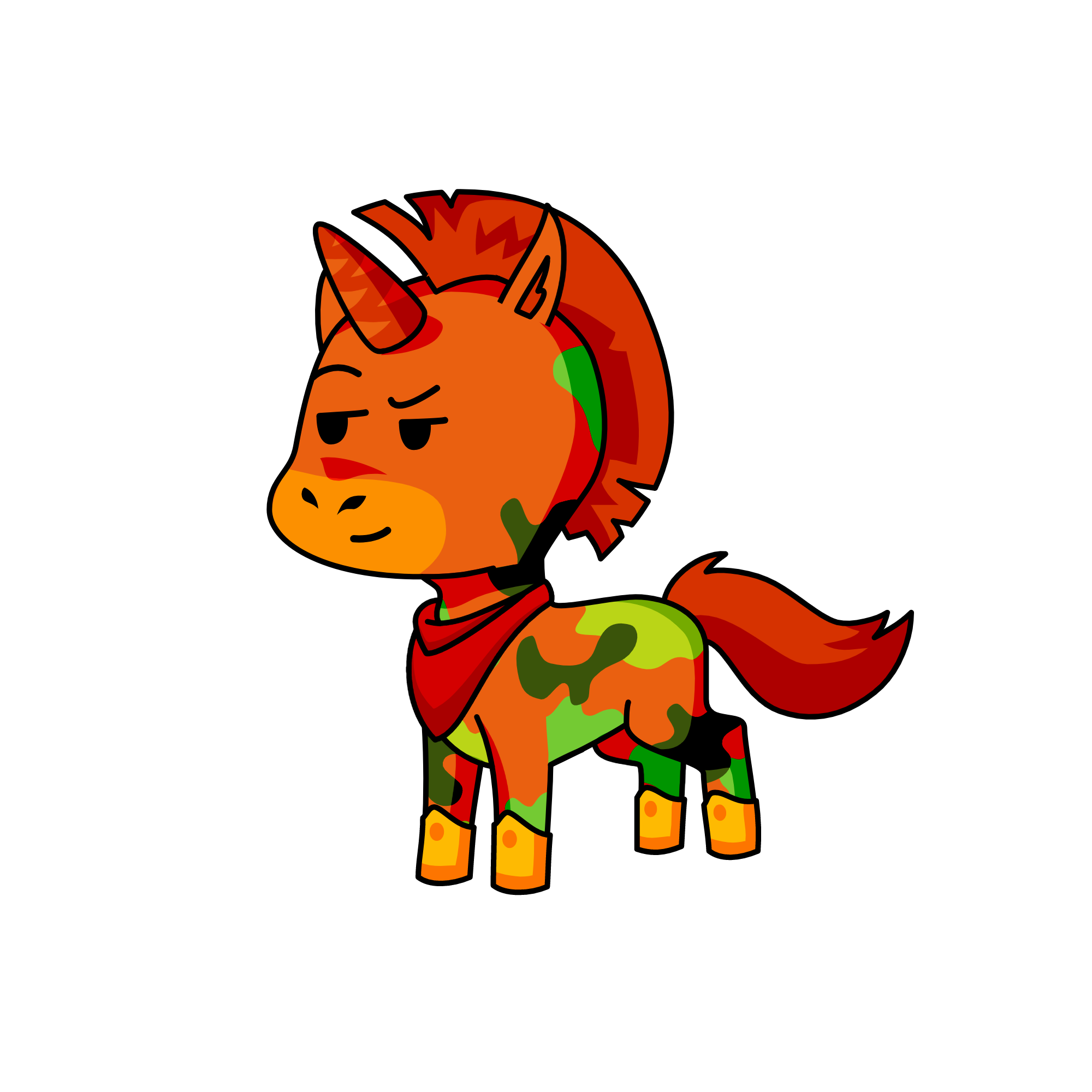 Agent X, the unicorn