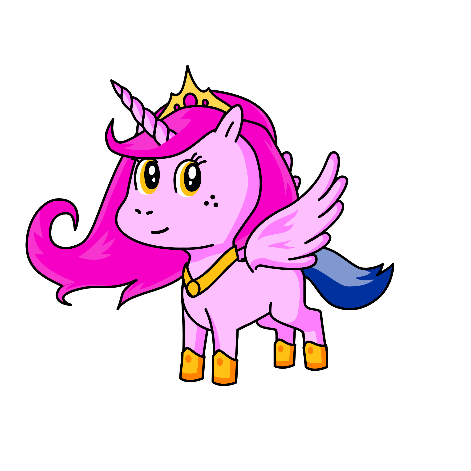 Princess Cozy Glow, the unicorn
