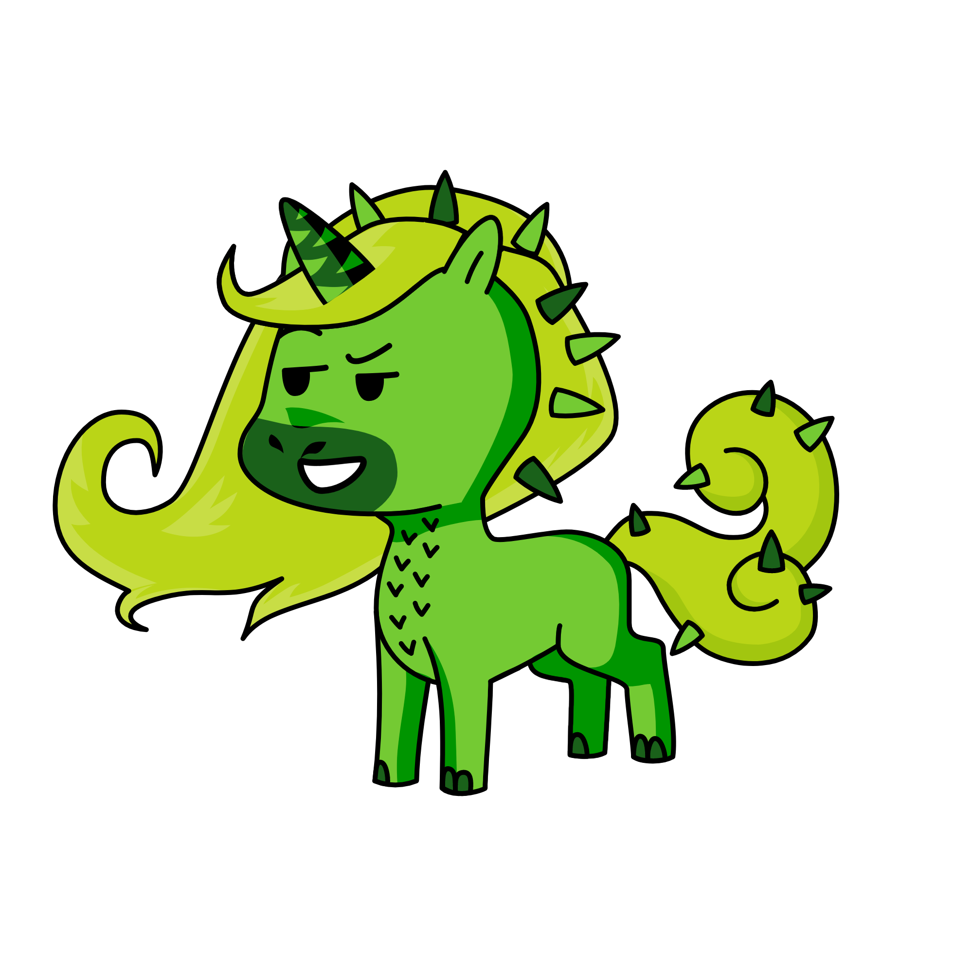cactus, the unicorn