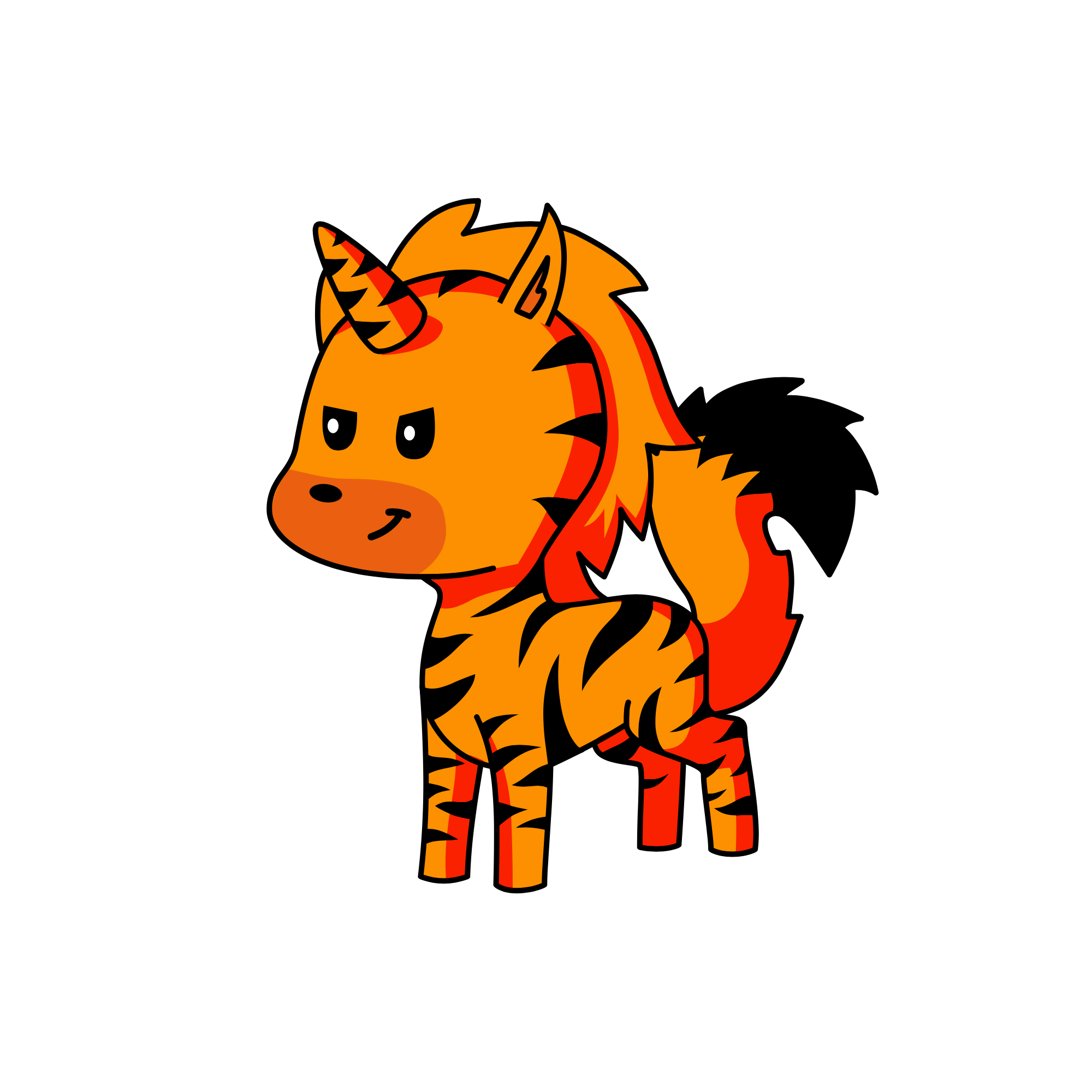 tigress, the unicorn