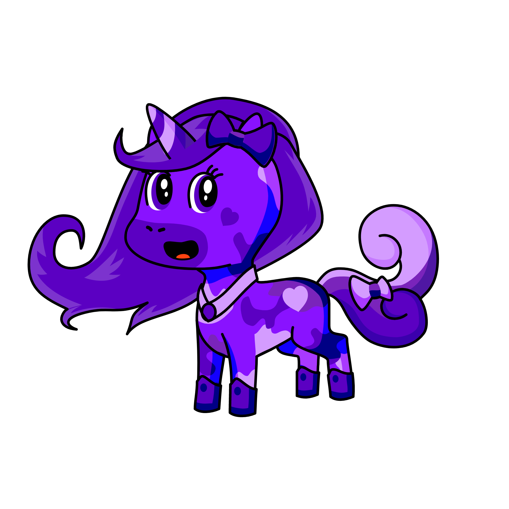 Purple Grape Juice, the unicorn