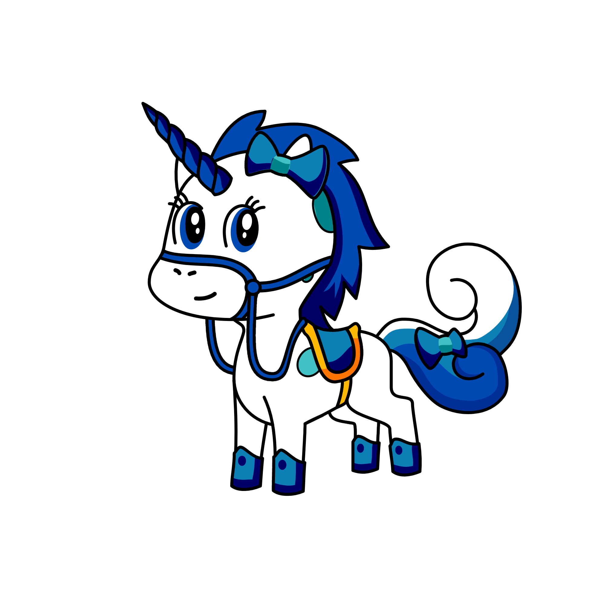 Snowy, the unicorn