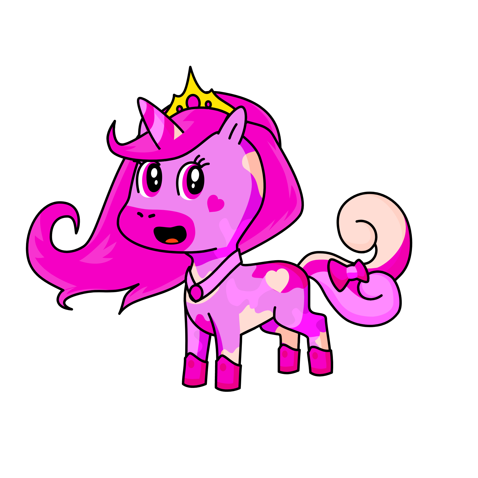 Princess Pinkie, the unicorn