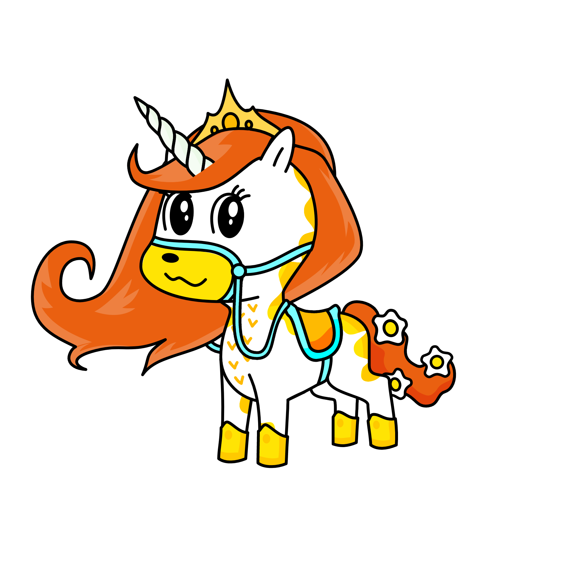 sunset shimer, the unicorn