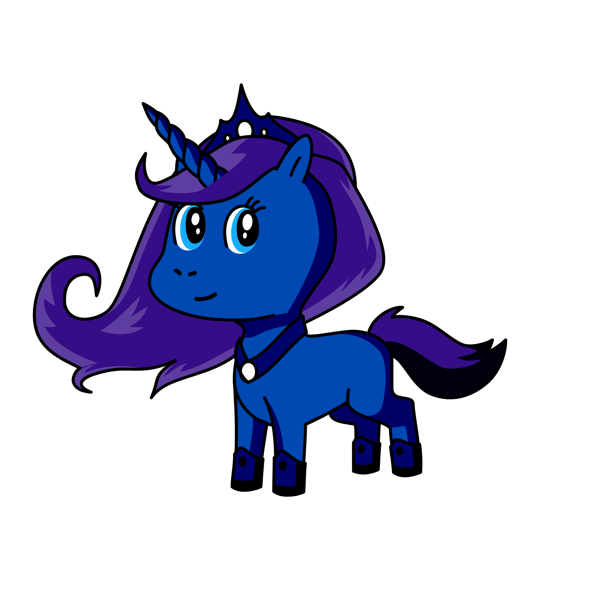 Luna.How do you get wins?!, the unicorn