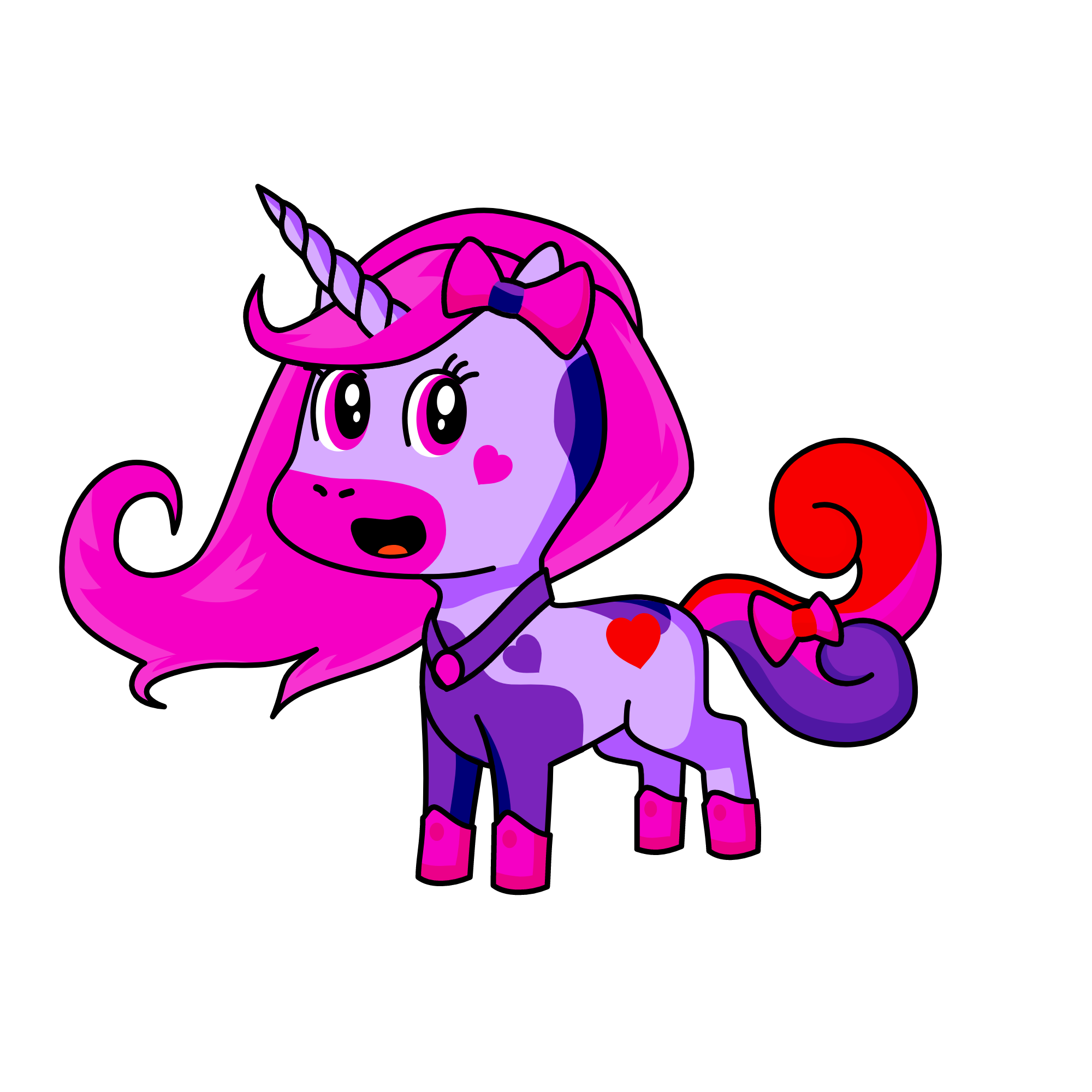 Valentines Day , the unicorn