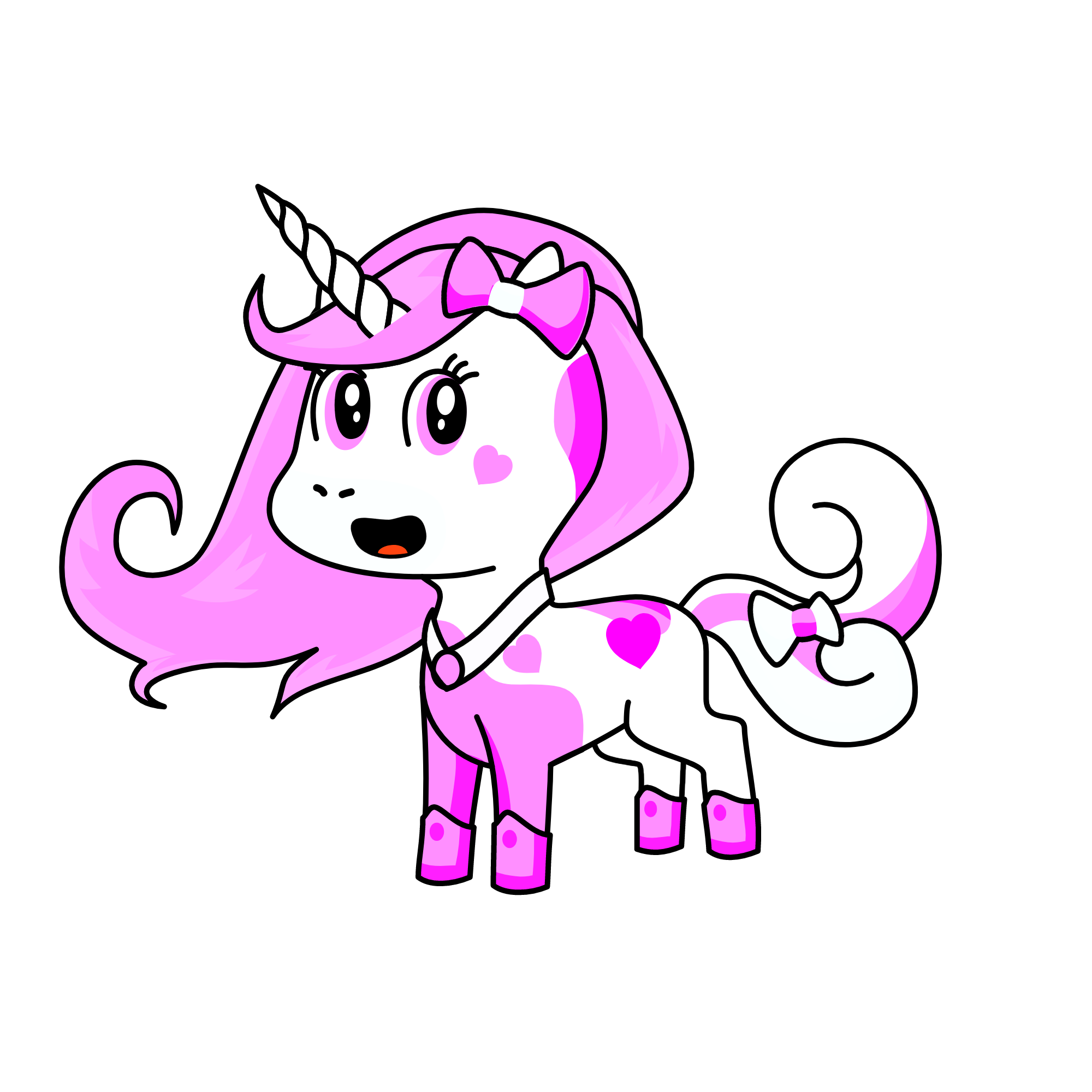 Easter Bunny, the unicorn