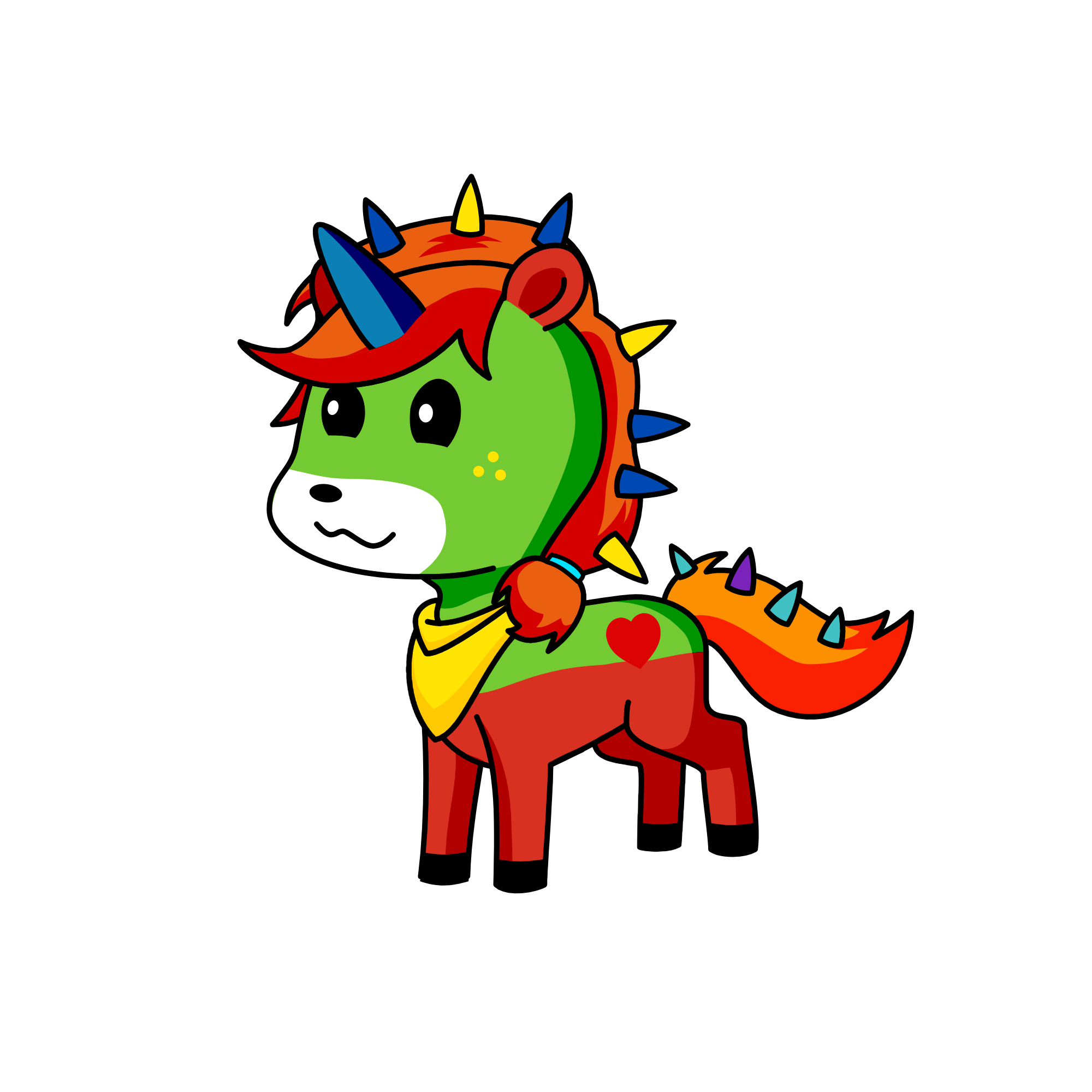 (())(())(())(())(())(())(())(())(())(()), the unicorn