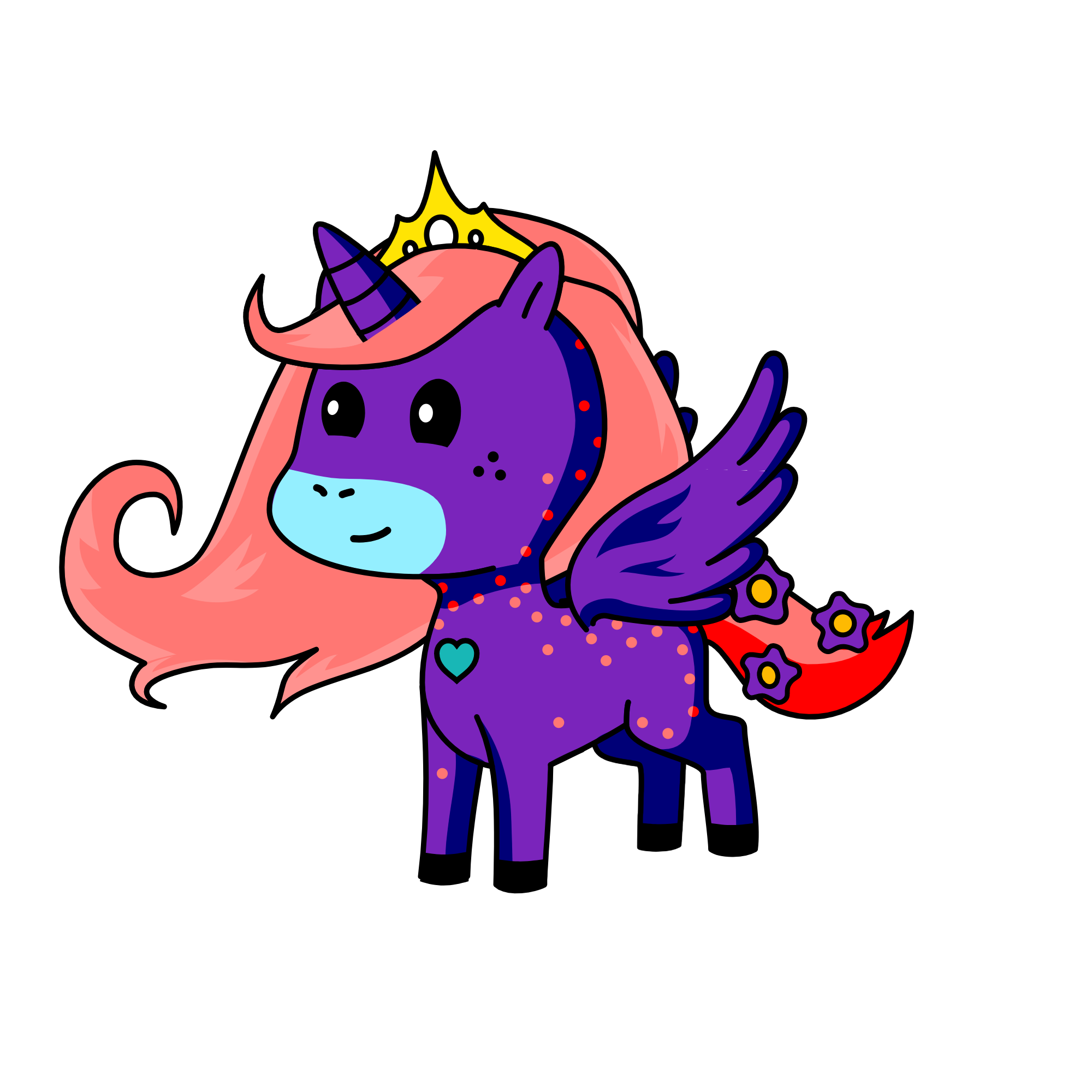 Amethyst Rae, the unicorn