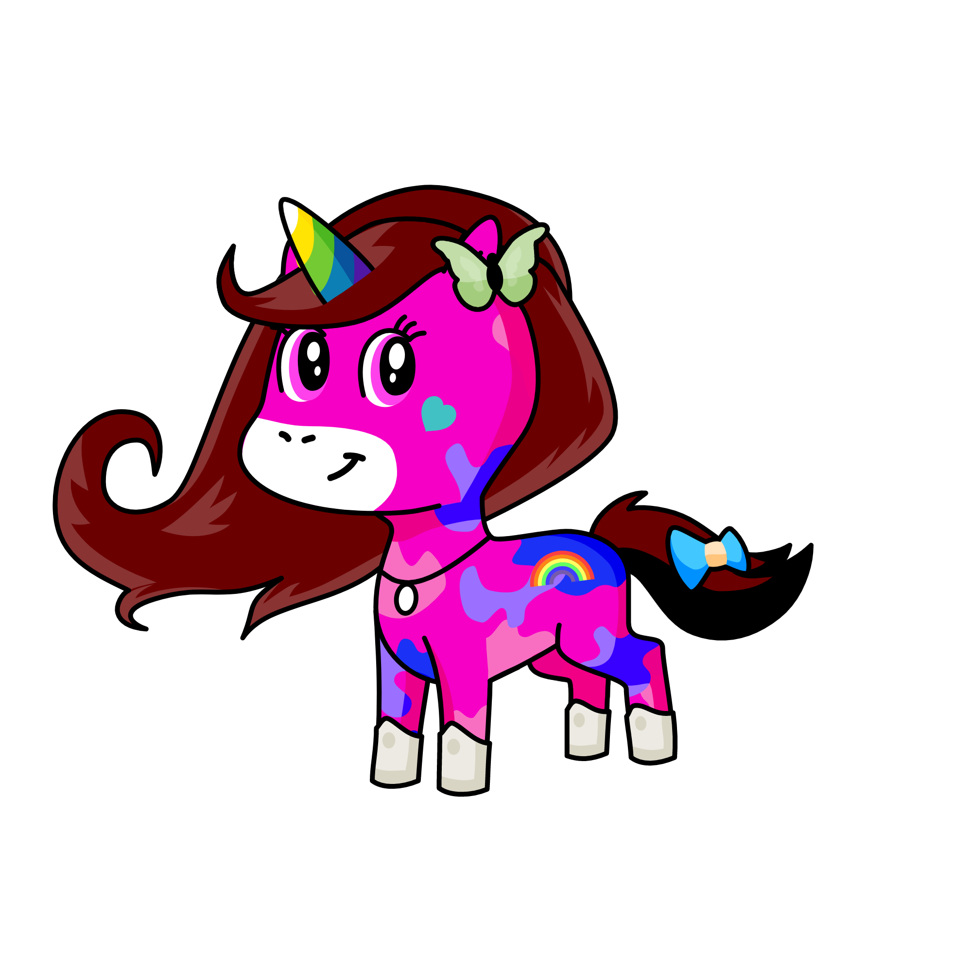 Ashley, the unicorn