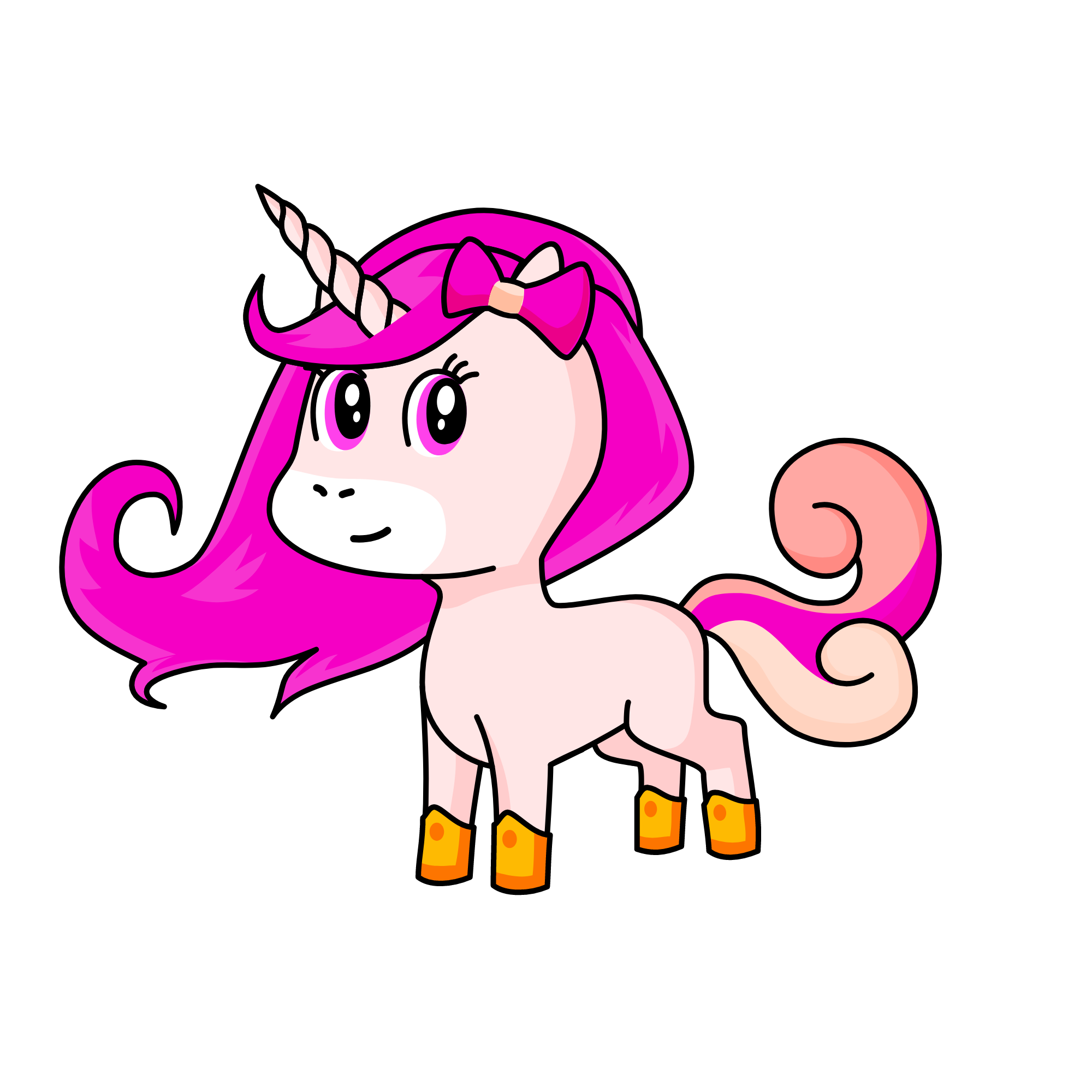 pinky, the unicorn