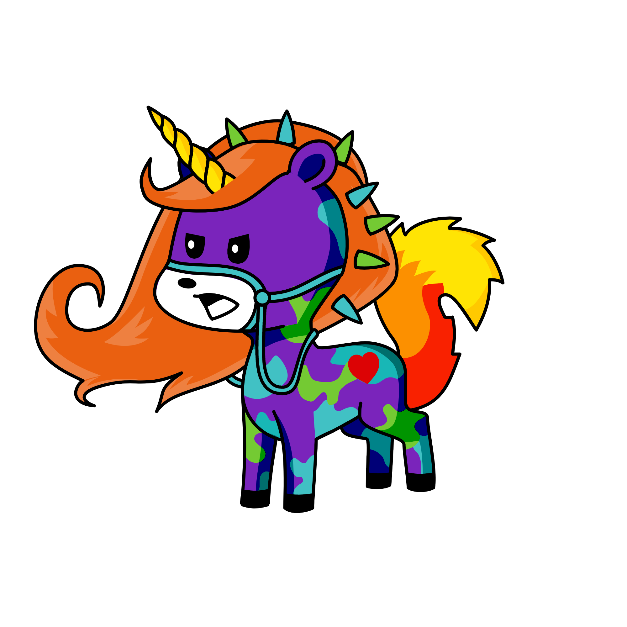 Ninana, the unicorn