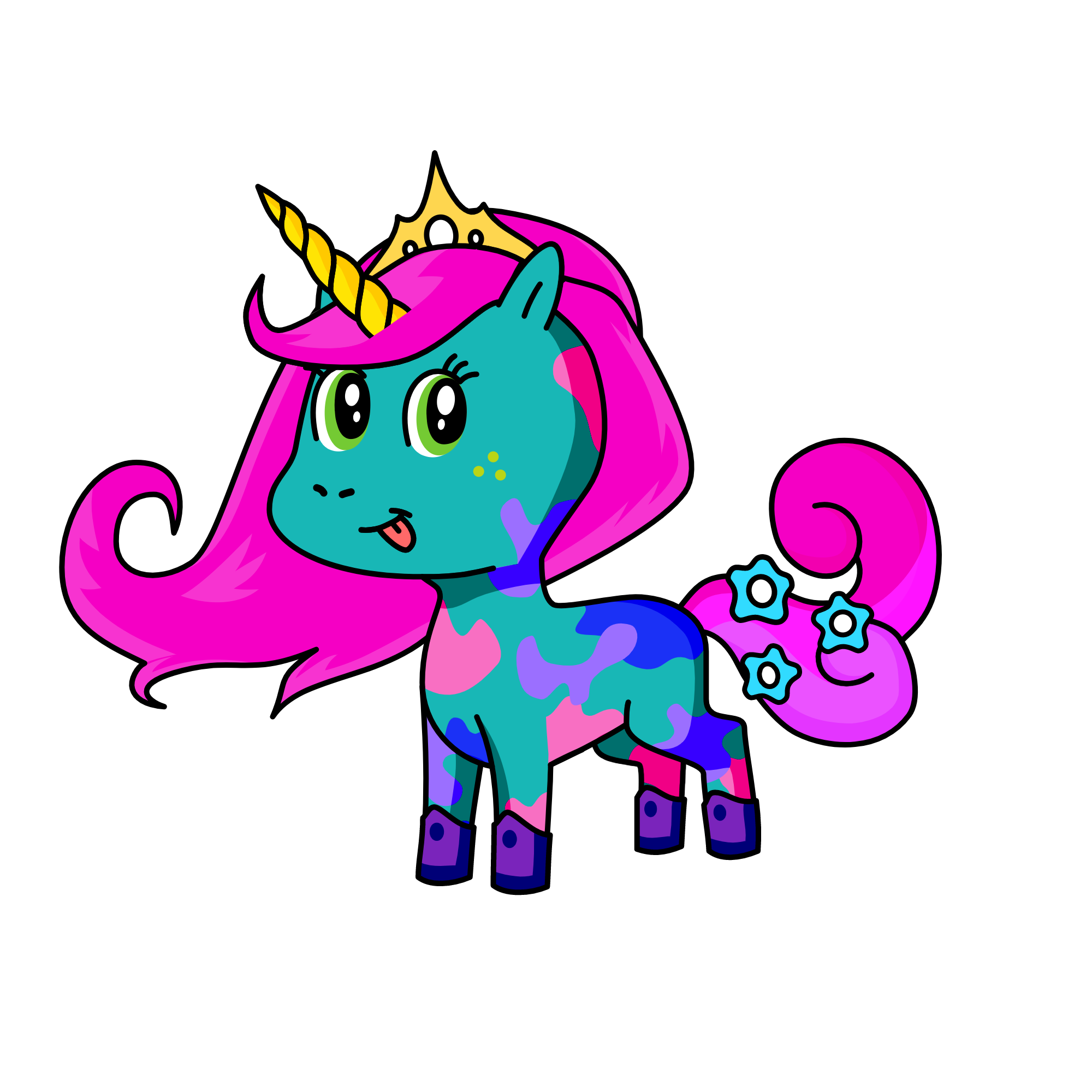 Alice, the unicorn