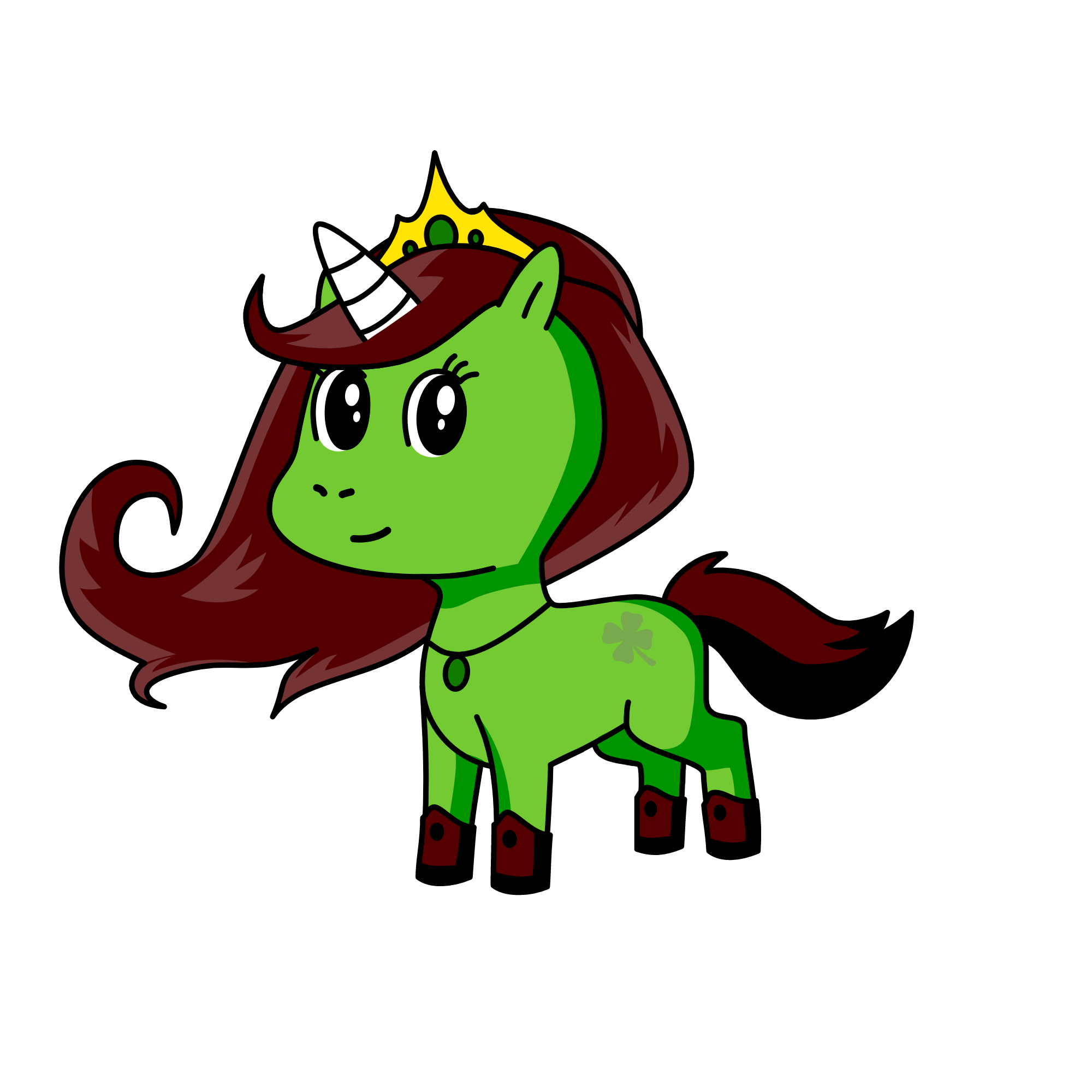 Princess Basil, the unicorn