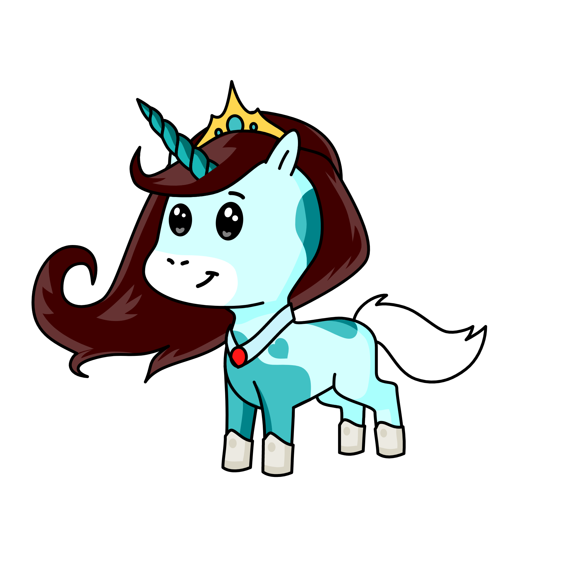 winter, the unicorn