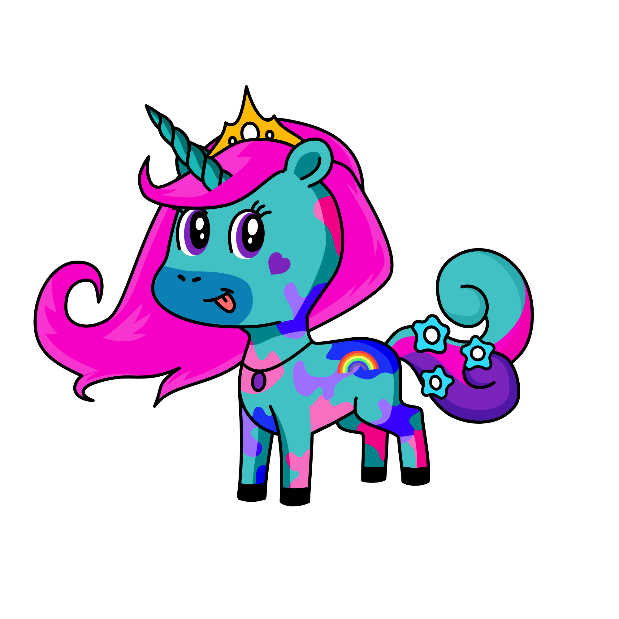 Amelia corn, the unicorn