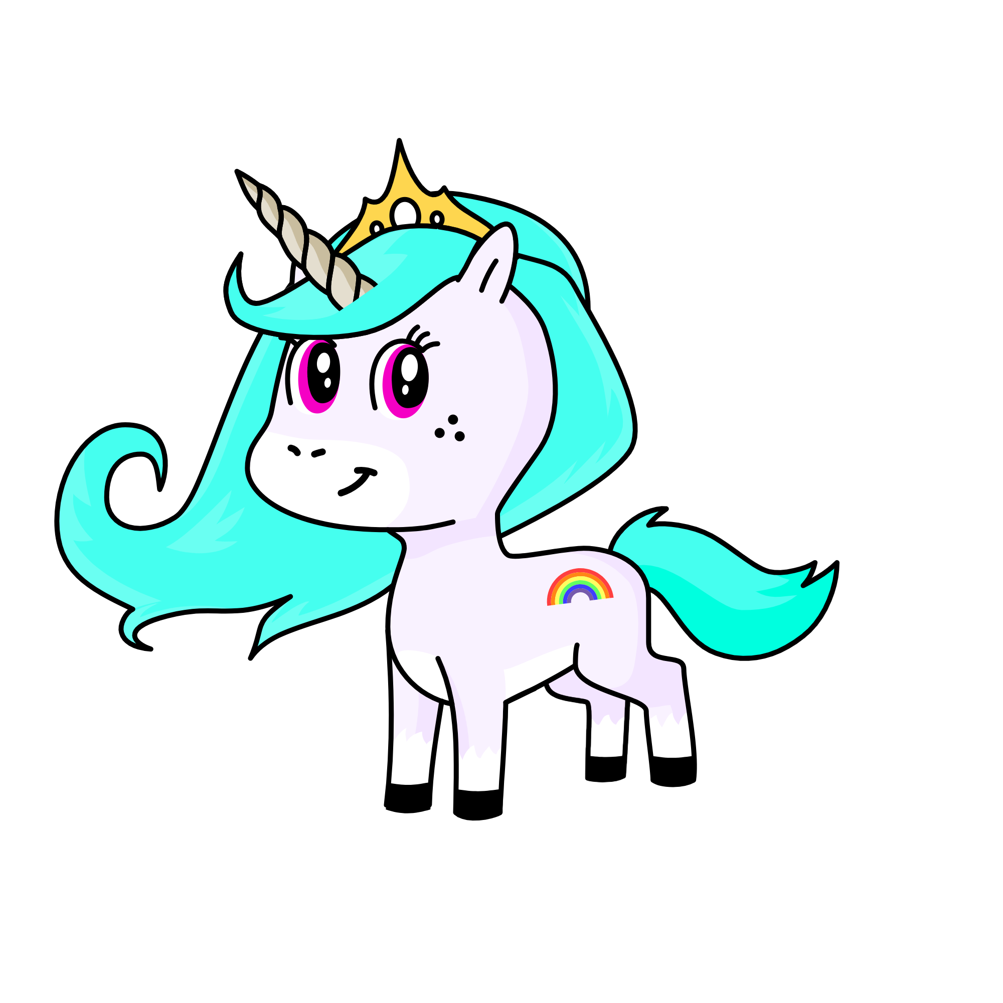 Princess Celestia, the unicorn