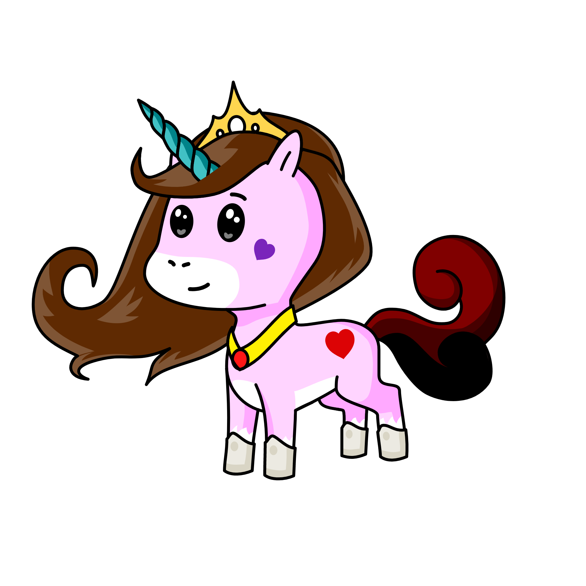 Cupcake Qt, the unicorn