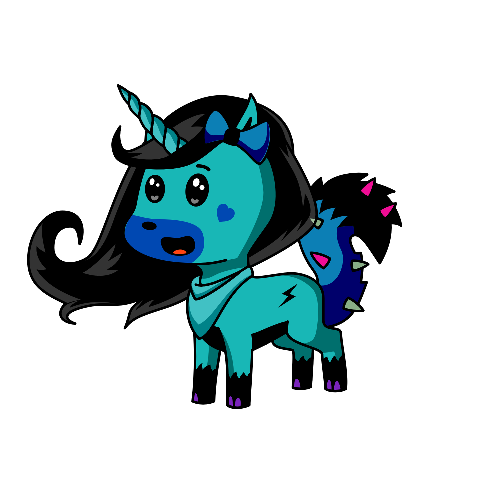 mr snuffles, the unicorn