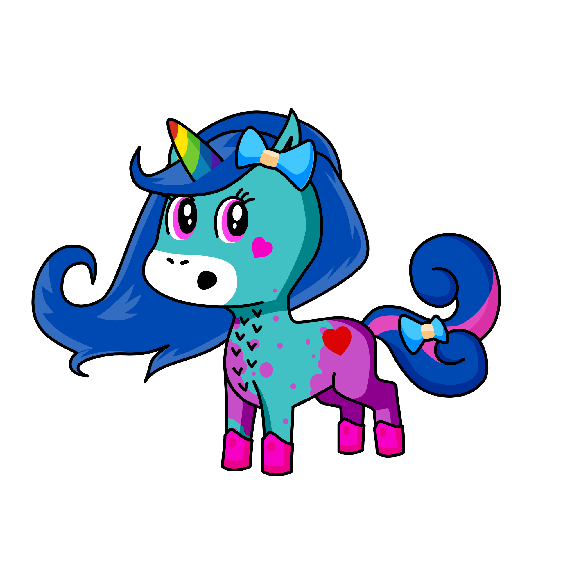 Emilia, the unicorn