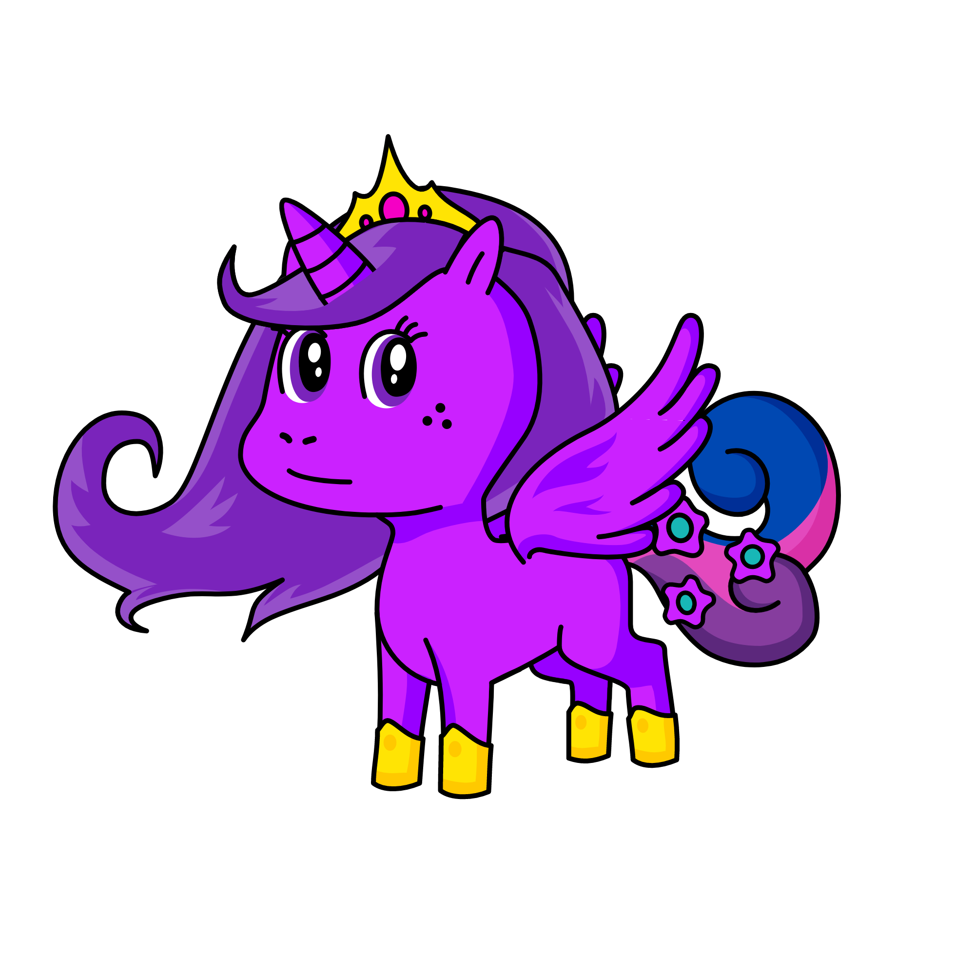 Princess Twilight Sparkle, the unicorn