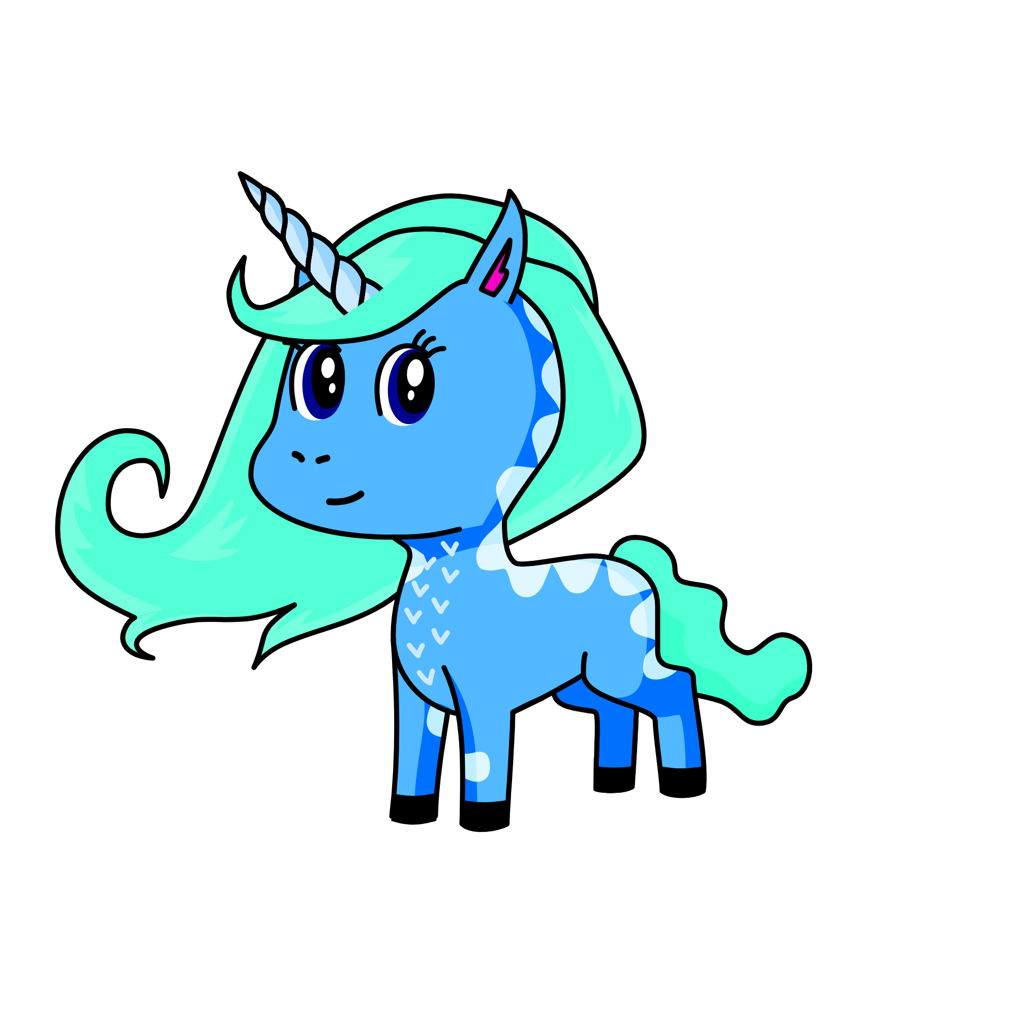 Kelpie, the unicorn