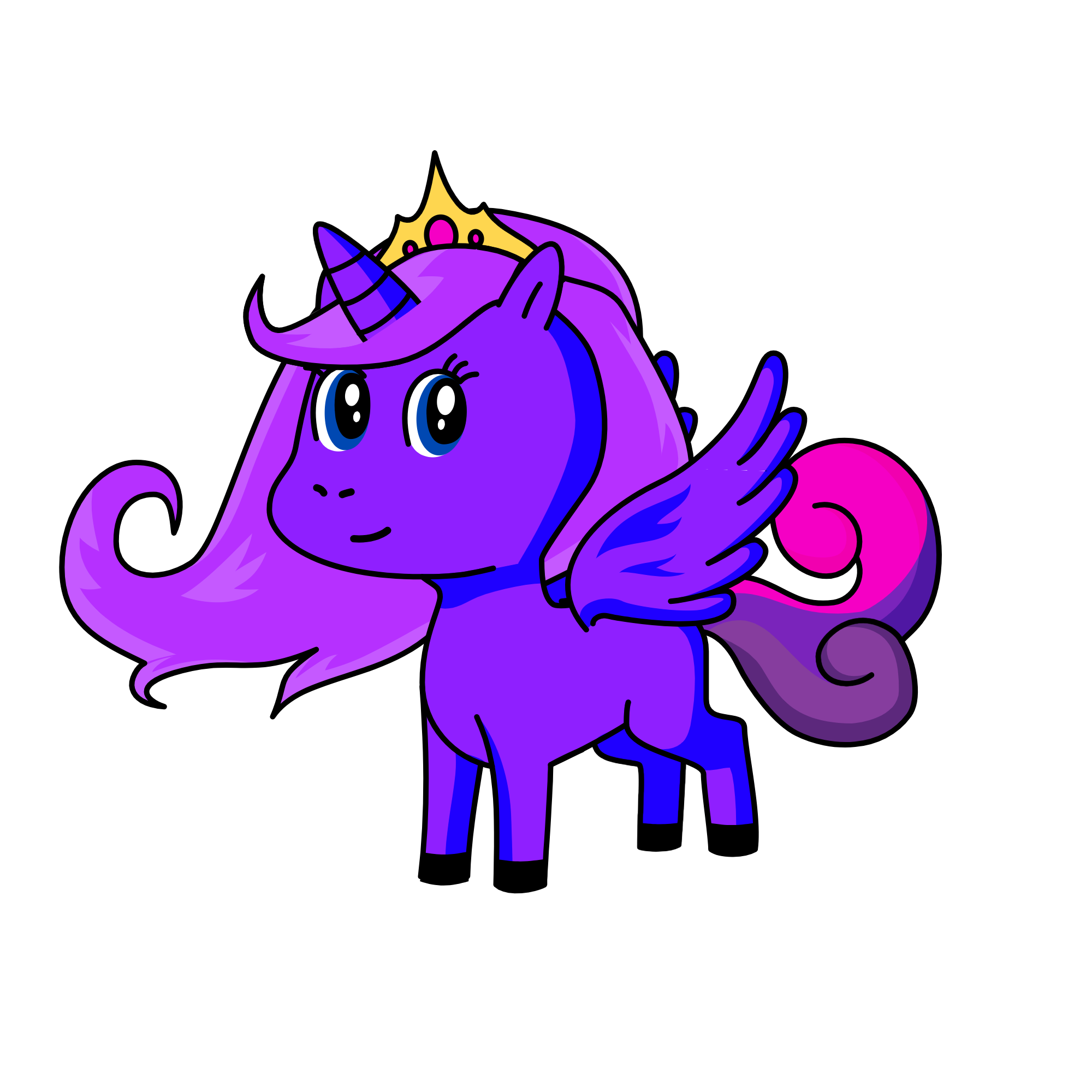 Princess Twilight Sparkle, the unicorn