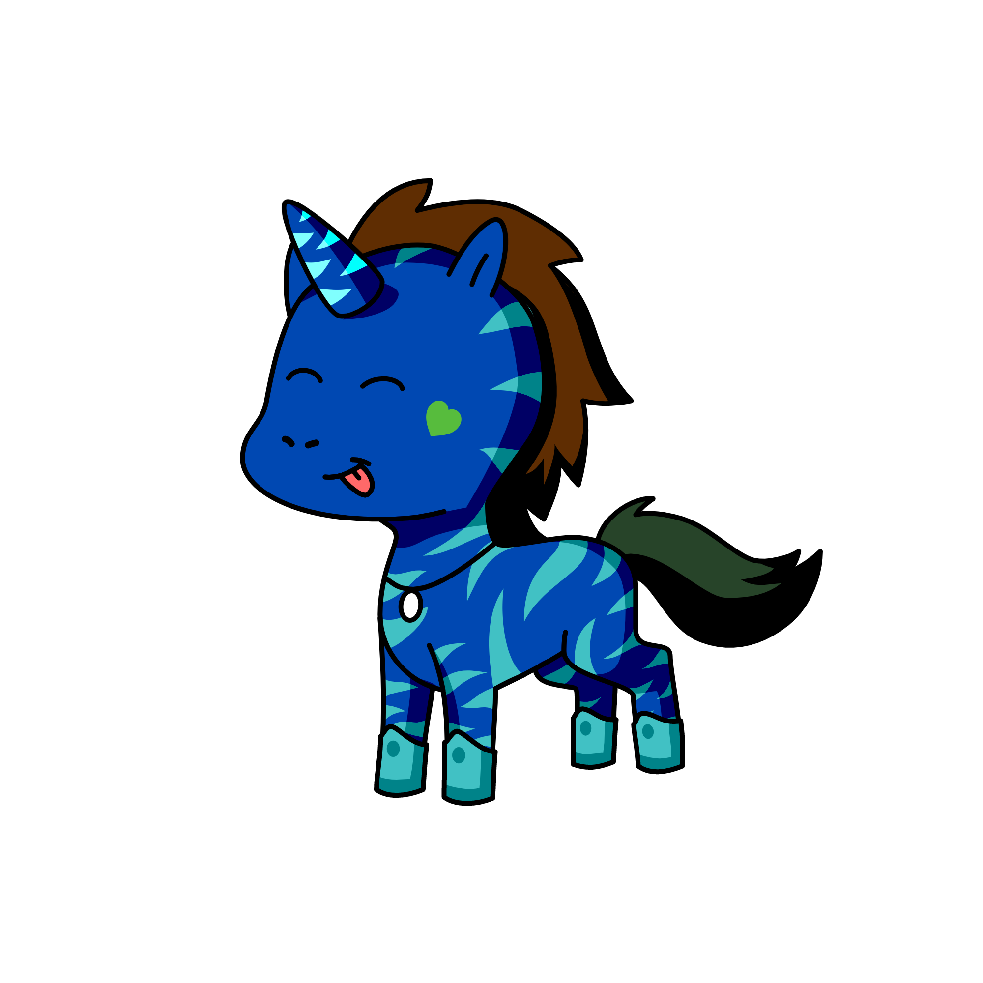 Percy Jackson (or as Mr. D knows him : Peter Johnson), the unicorn