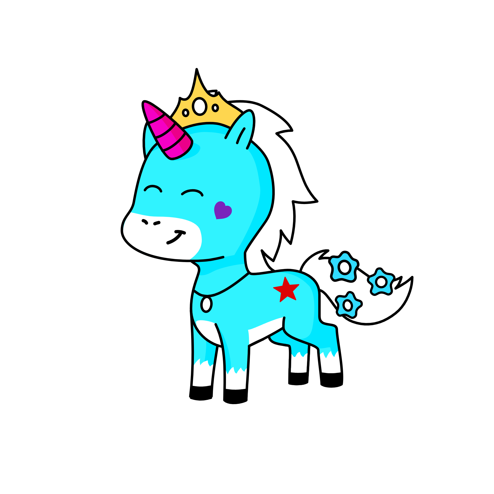 big head, the unicorn