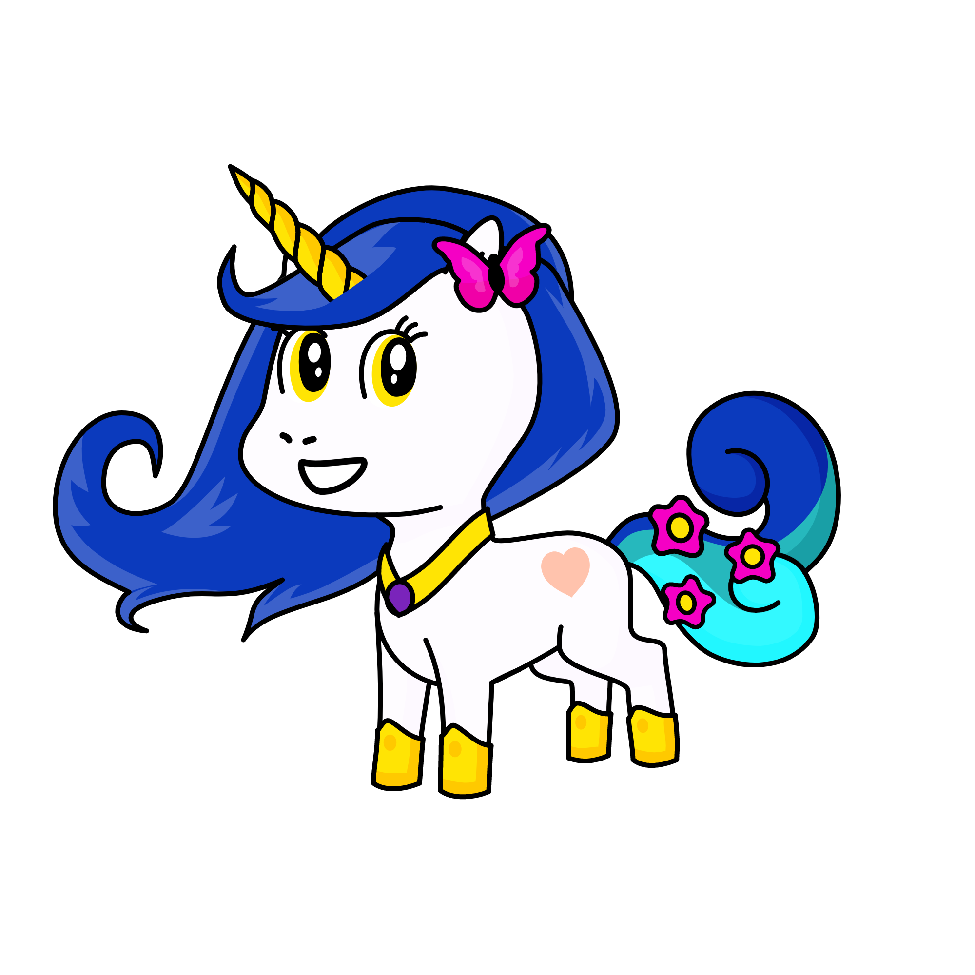 Luna, the unicorn